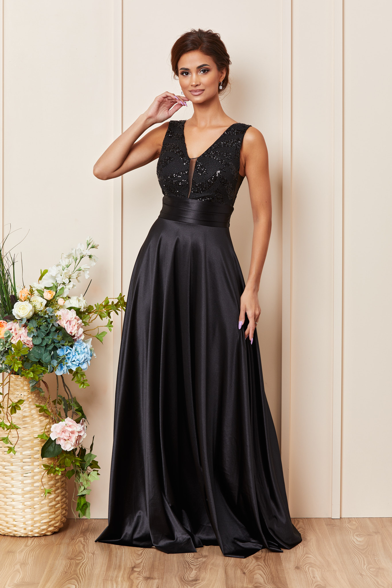 Rochie delight neagra