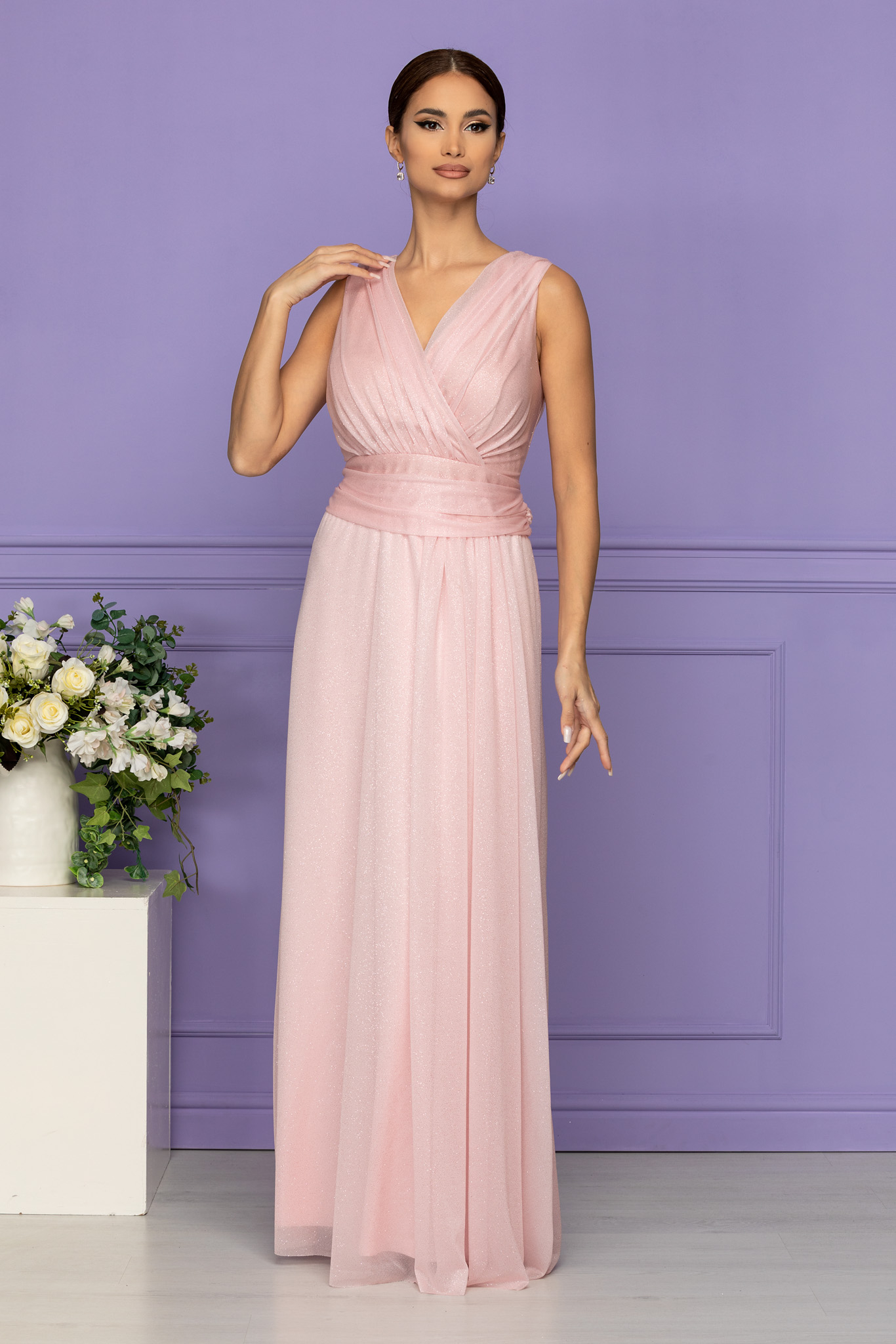 Rochie zafira roz