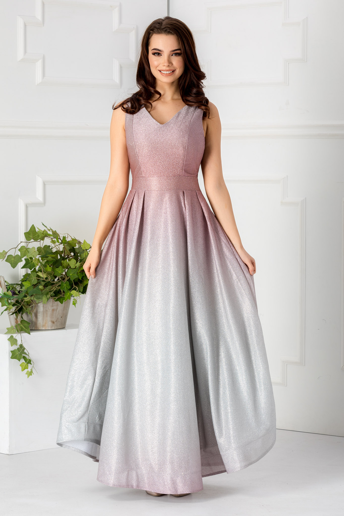 Rochie saphire roz
