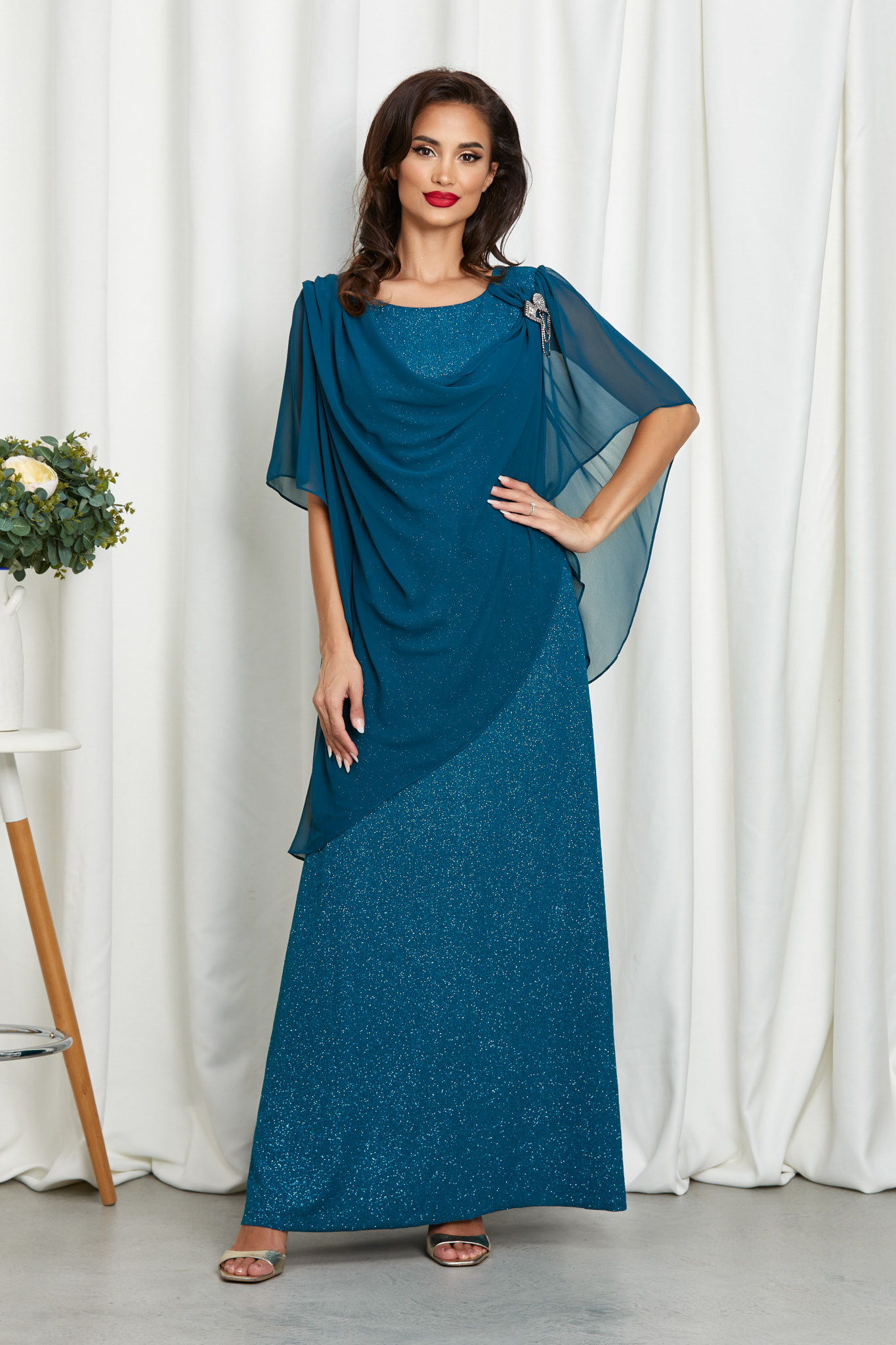 Poze Rochie Brilliante Verde zonia.ro 