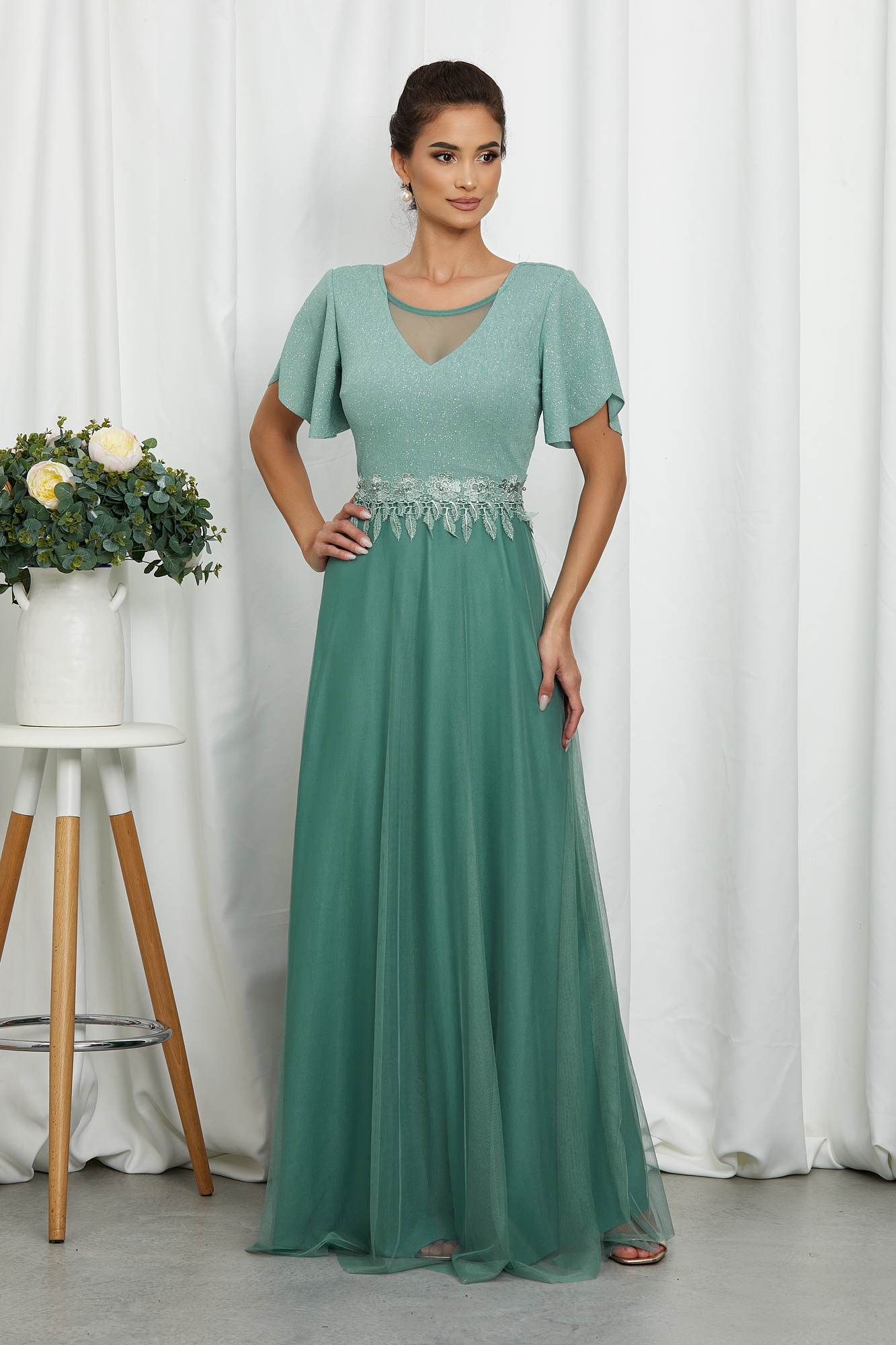 Rochie epical vernil
