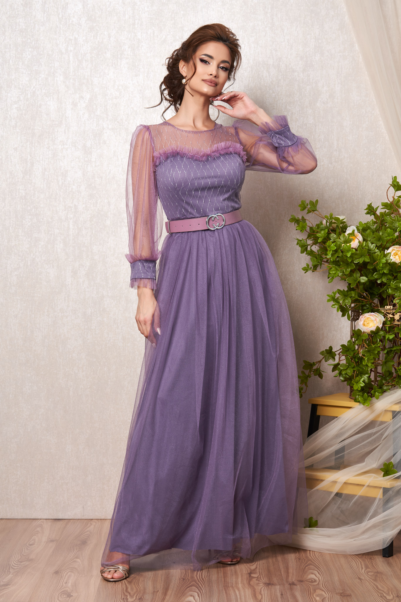 Rochie argentinia lila