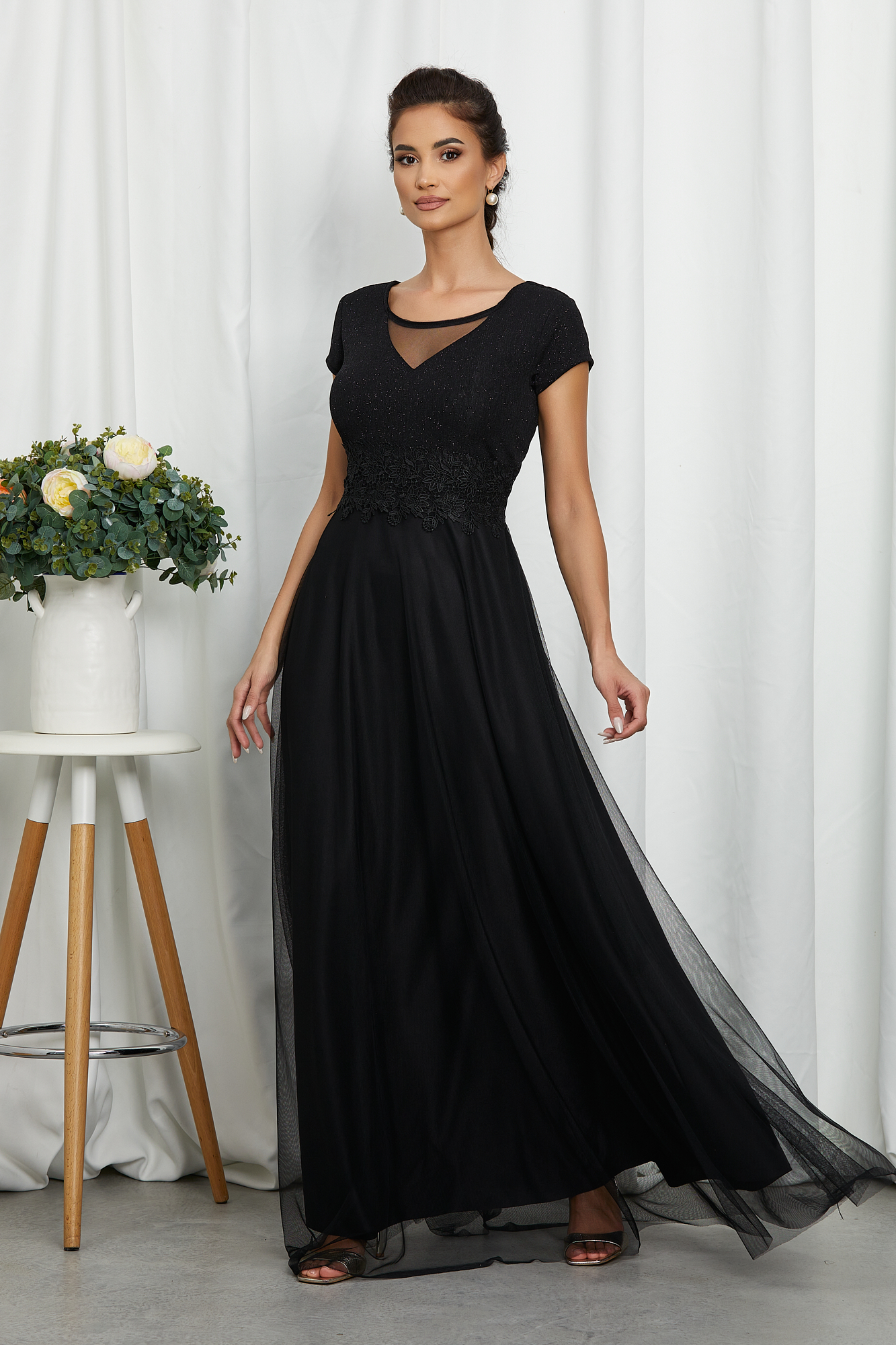 Poze Rochie Divina Neagra zonia.ro 