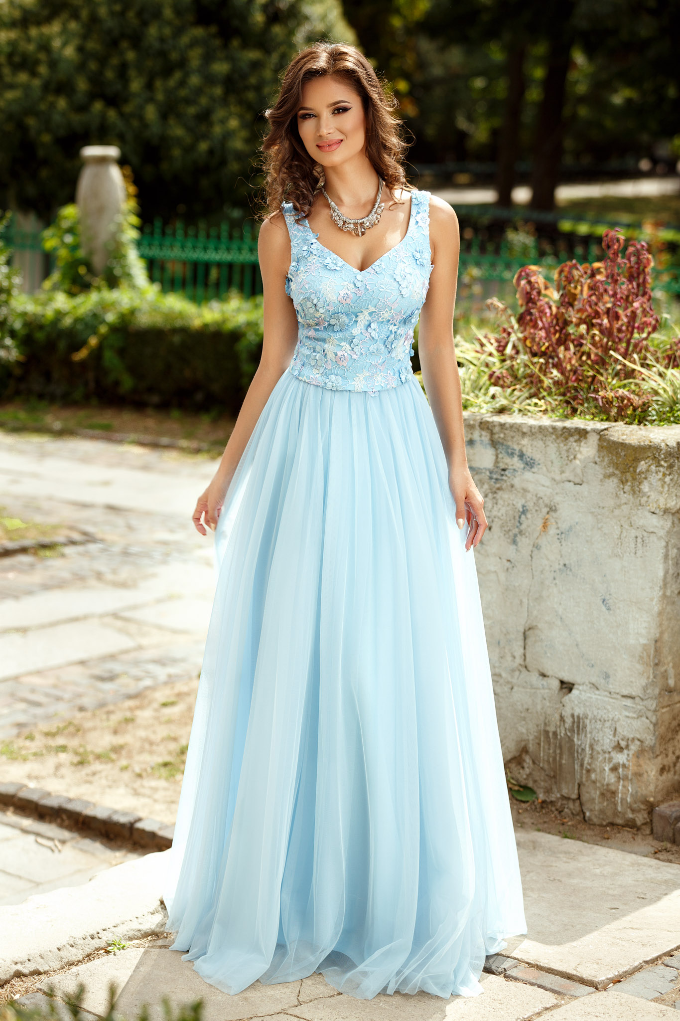 rochie celebre bleu