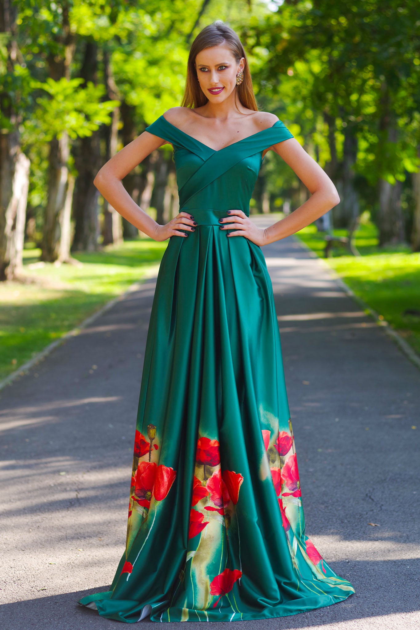 Rochie deluxe vernil