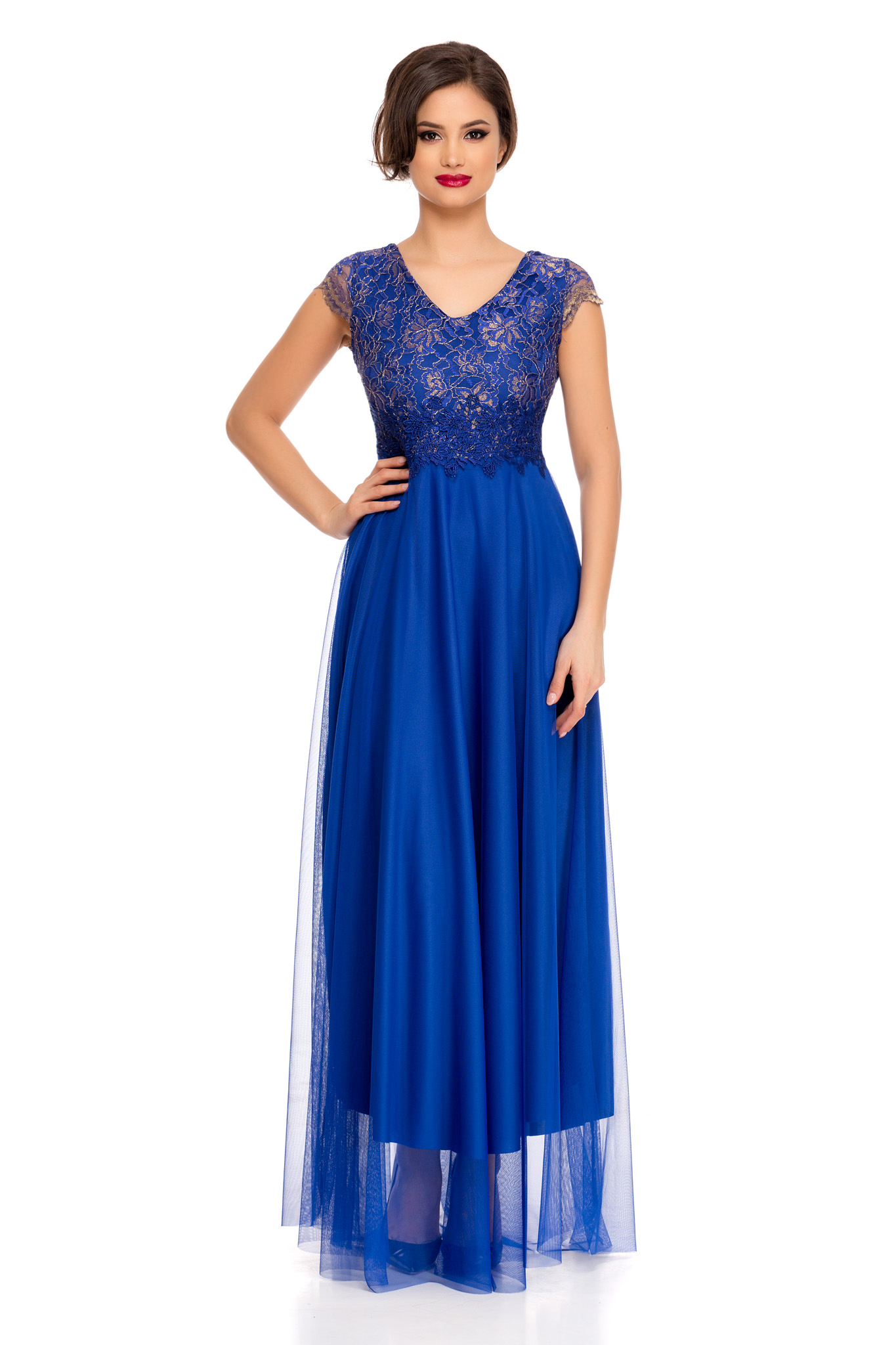 rochie aurora albastra