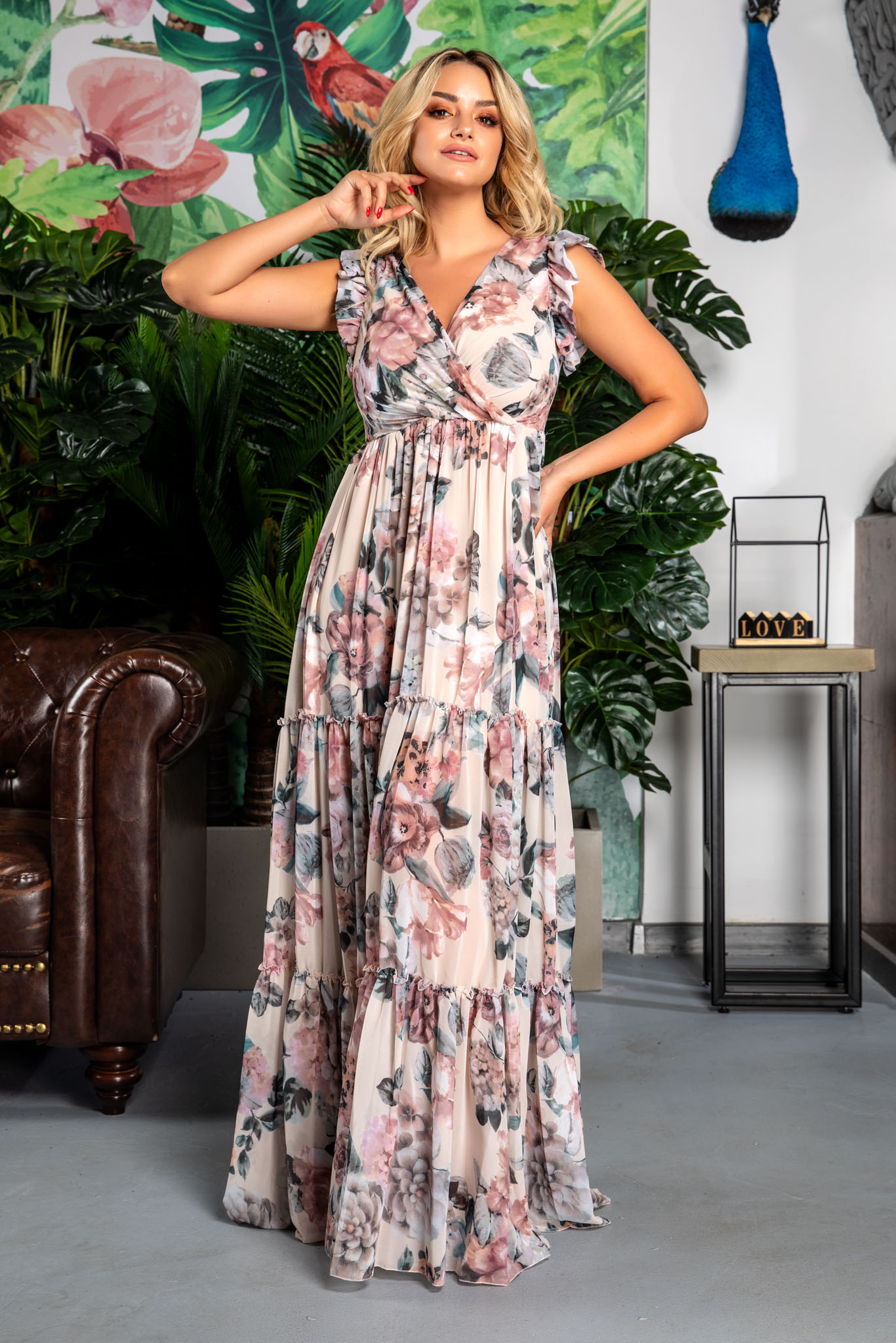 Rochie Evelyn Rose Floral