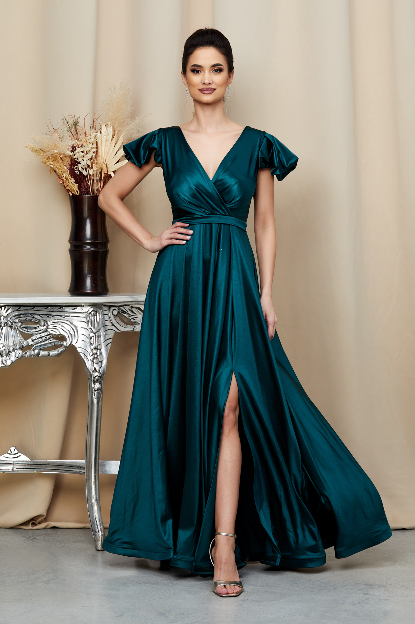 Rochie affection verde