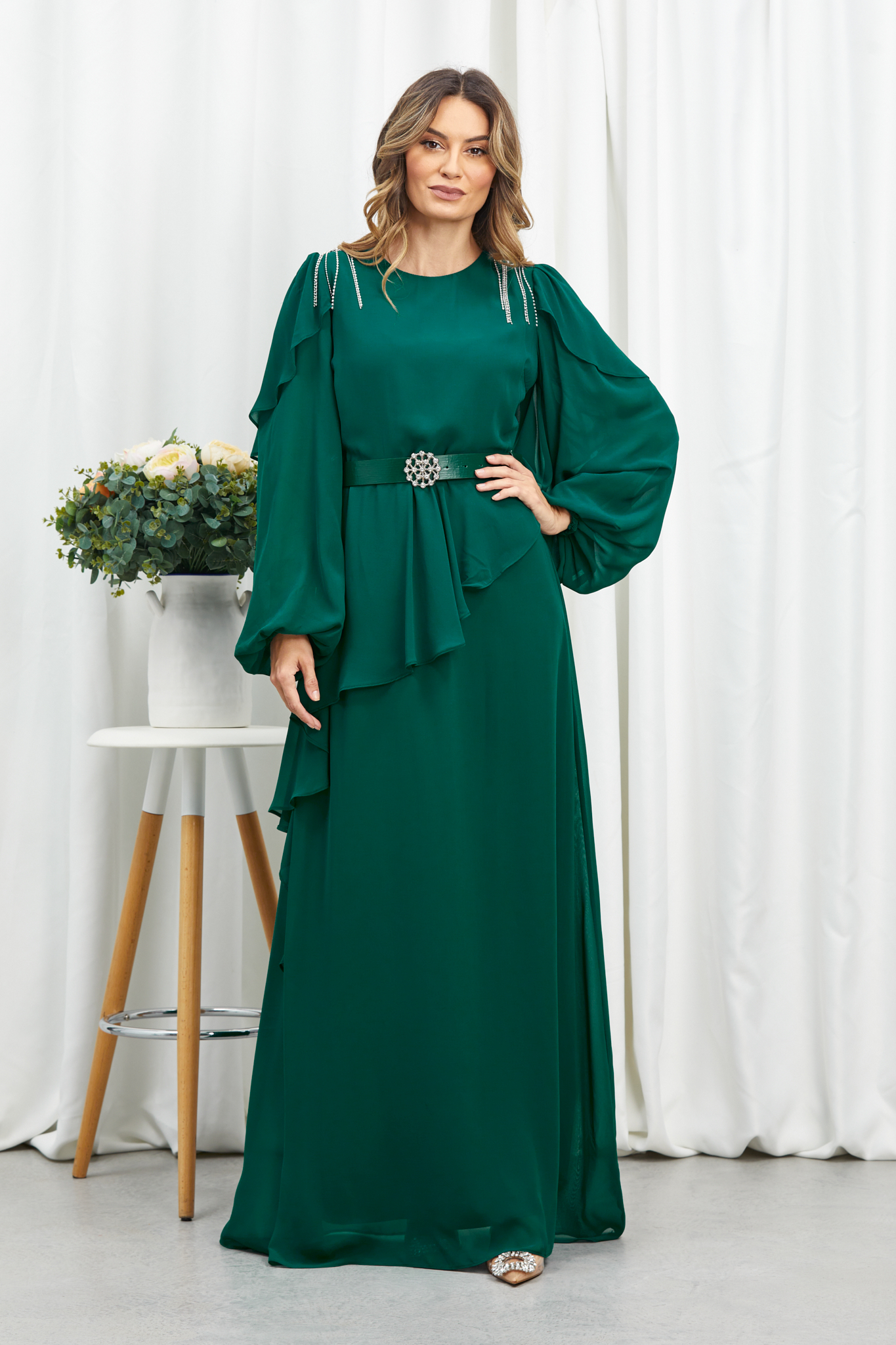 Rochie tamisa verde