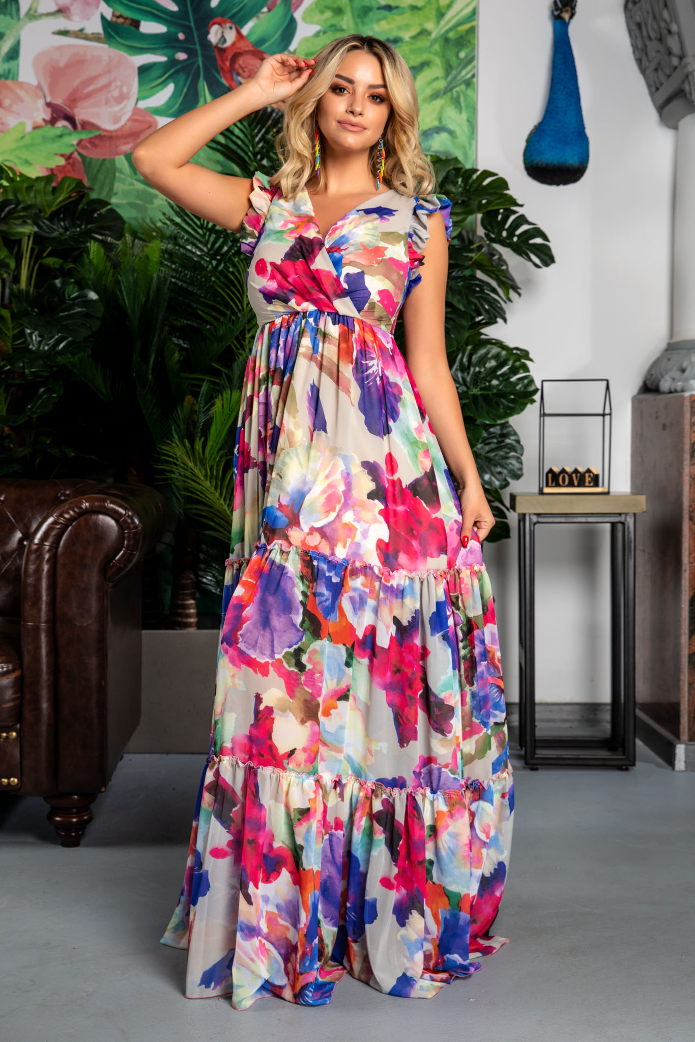 Rochie Evelyn Nude Pastel