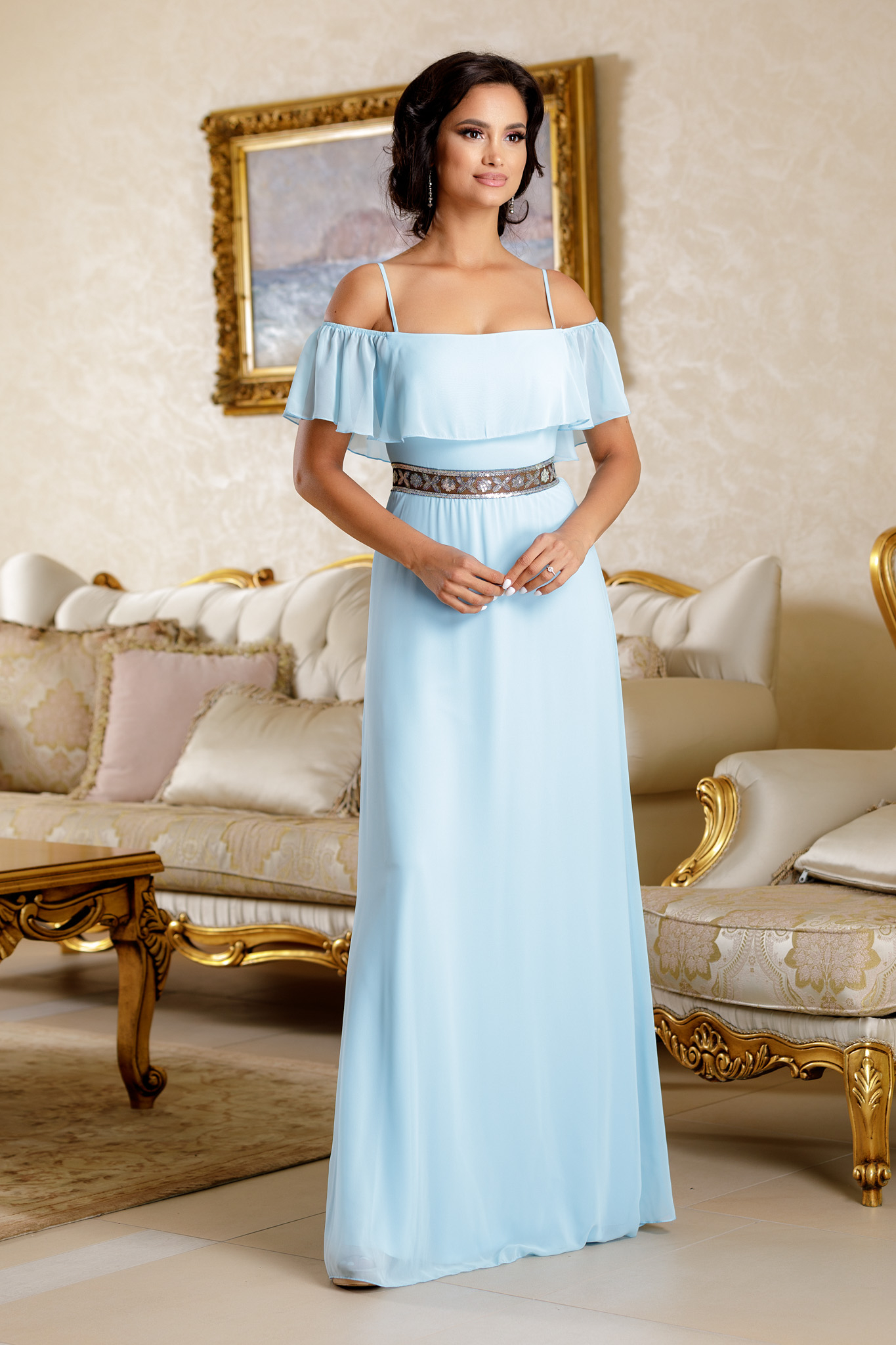Rochie carolyne bleu