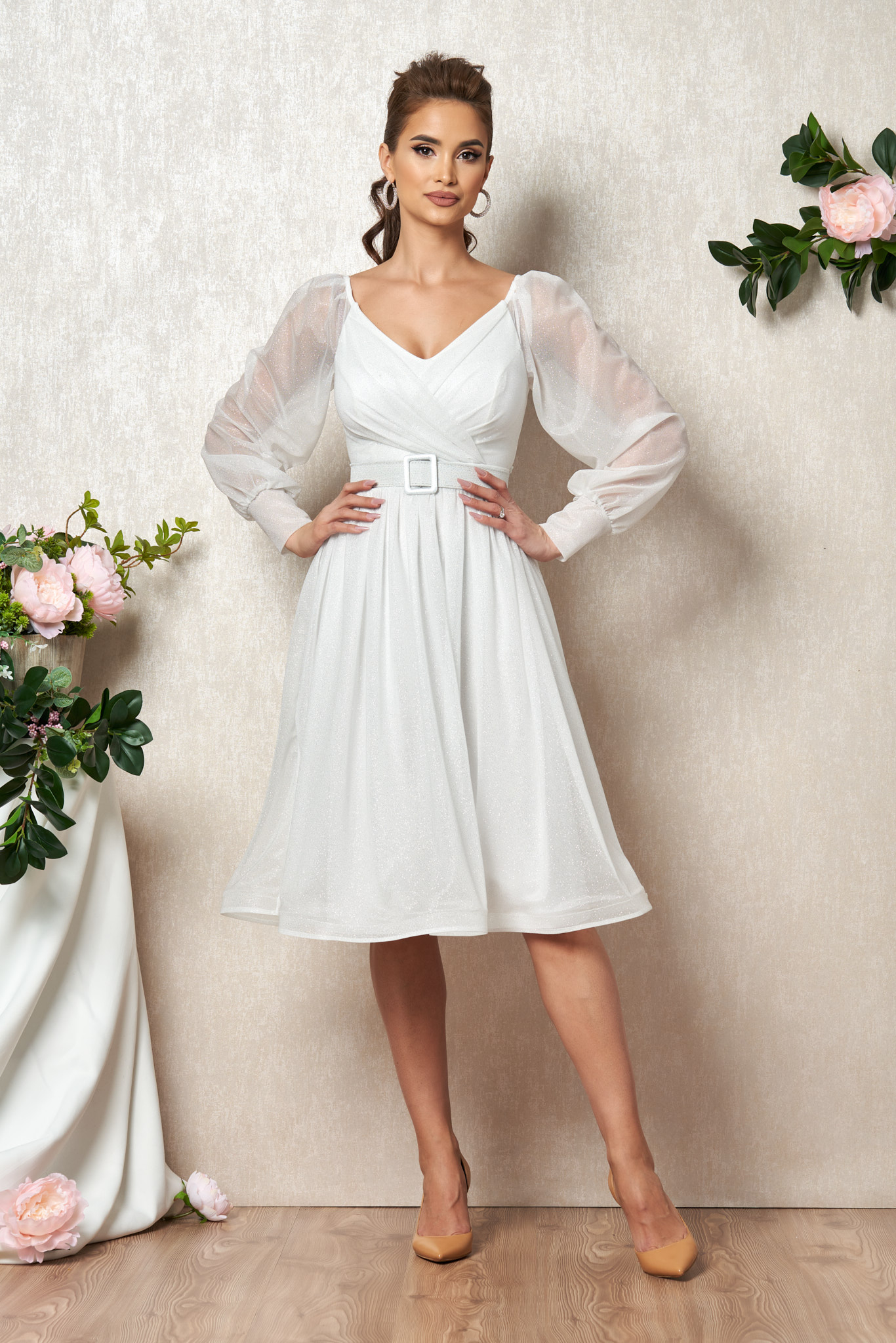 Rochie lucy alba
