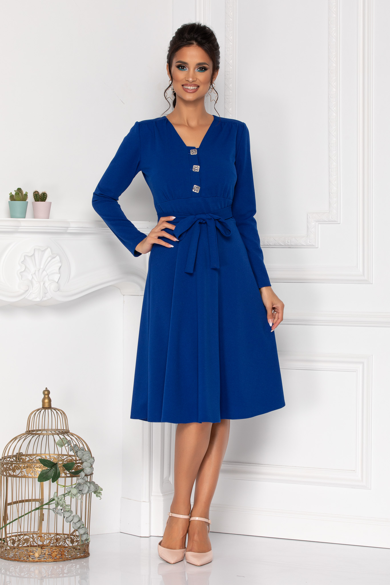 Rochie moze thalisa albastra