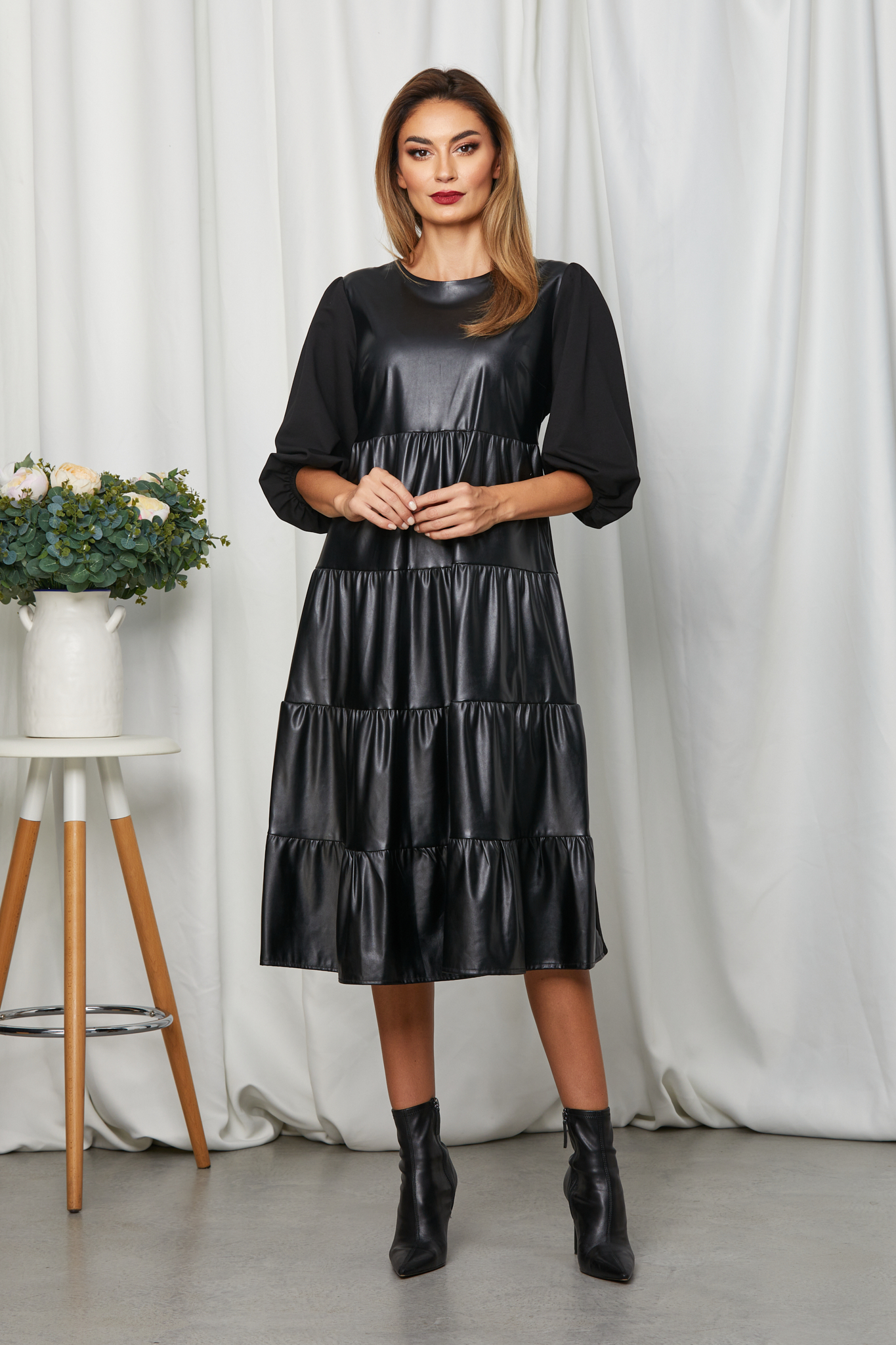 Rochie billie neagra