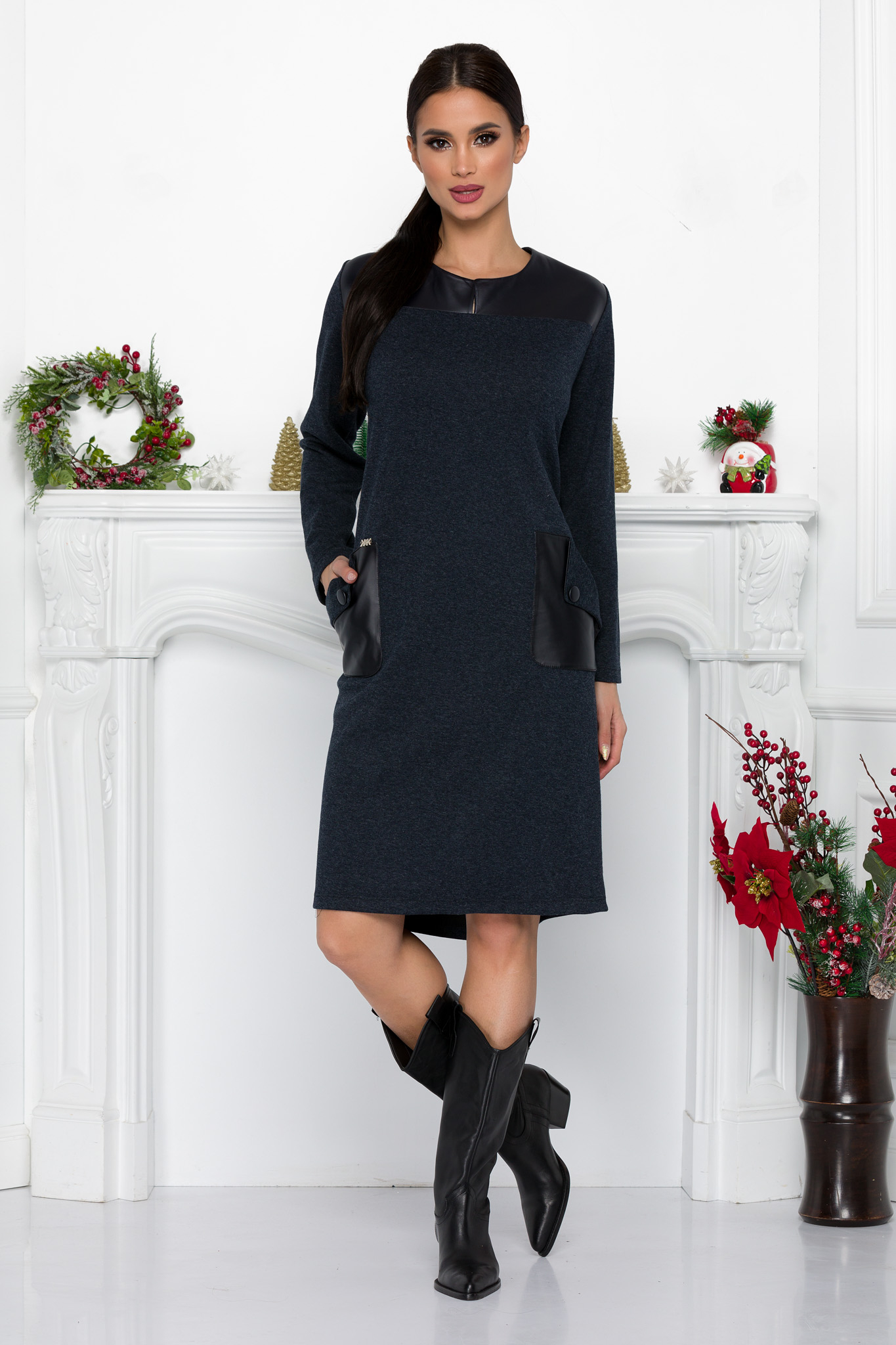 Rochie Harper Gri Marimi mari 2023-10-02