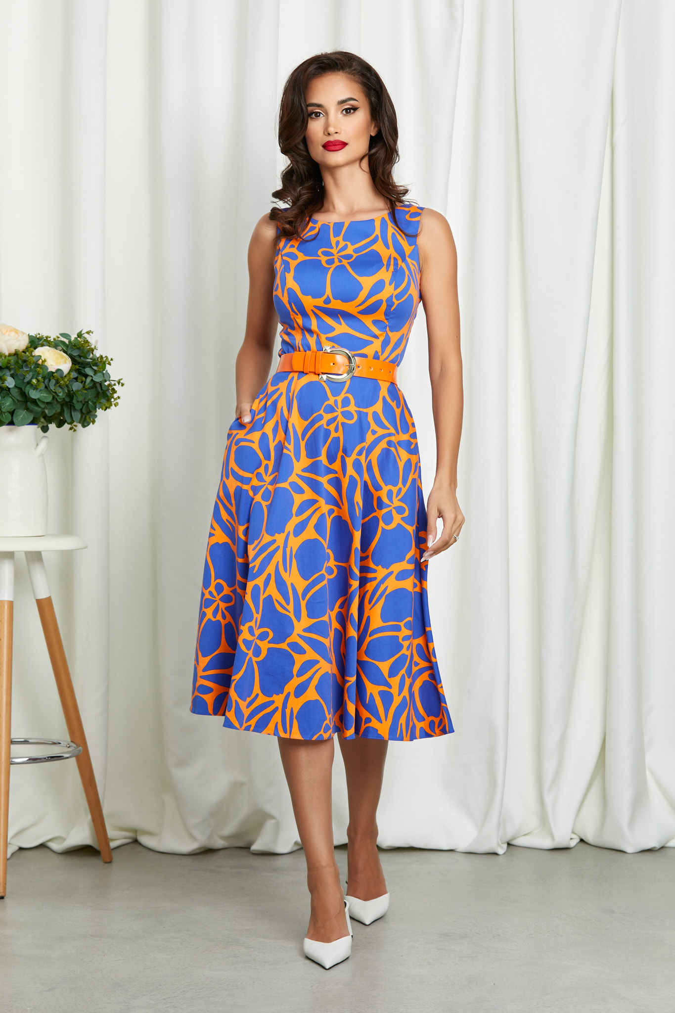 Rochie brandi albastra