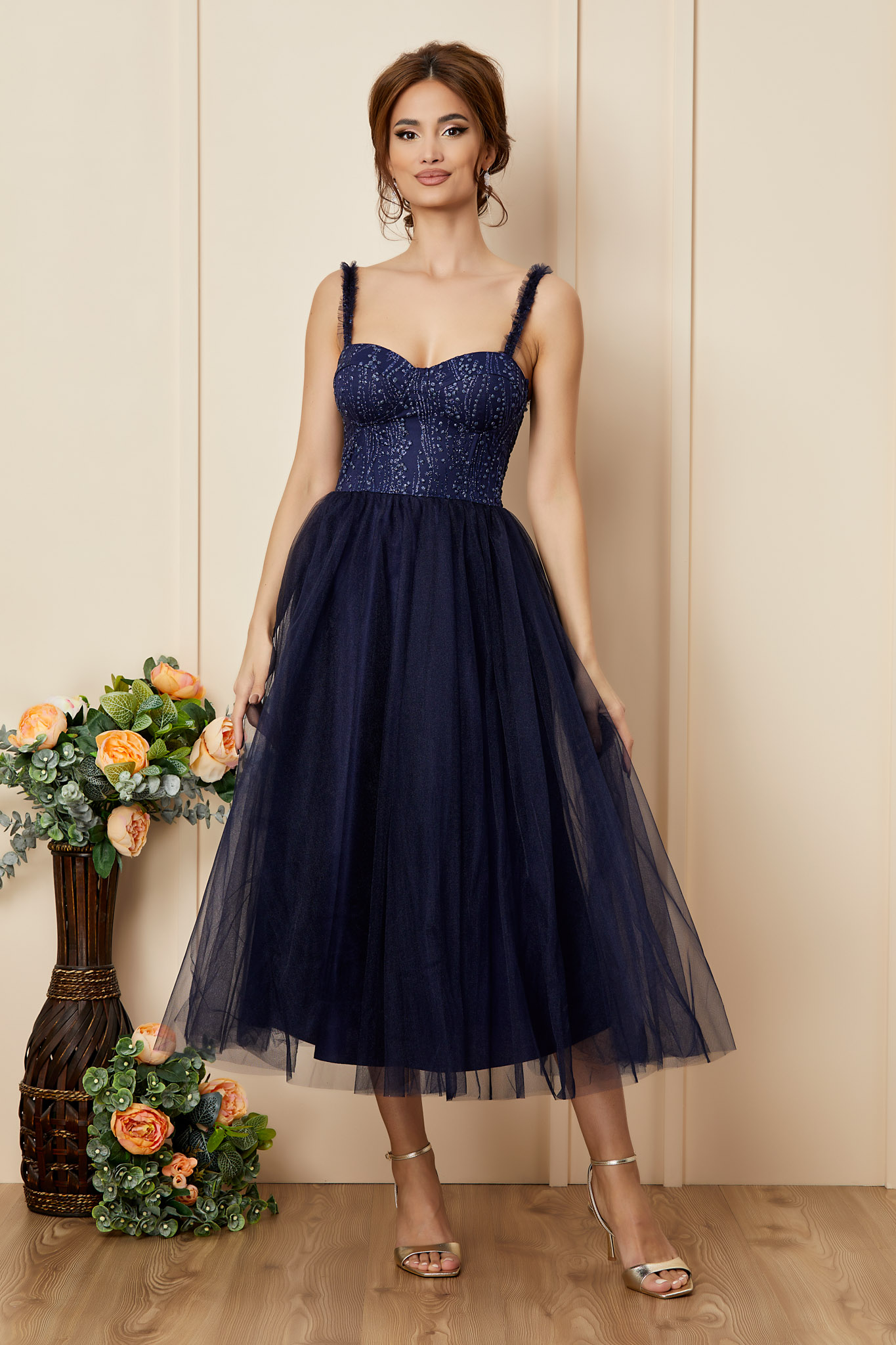 Rochie Unique Bleumarin