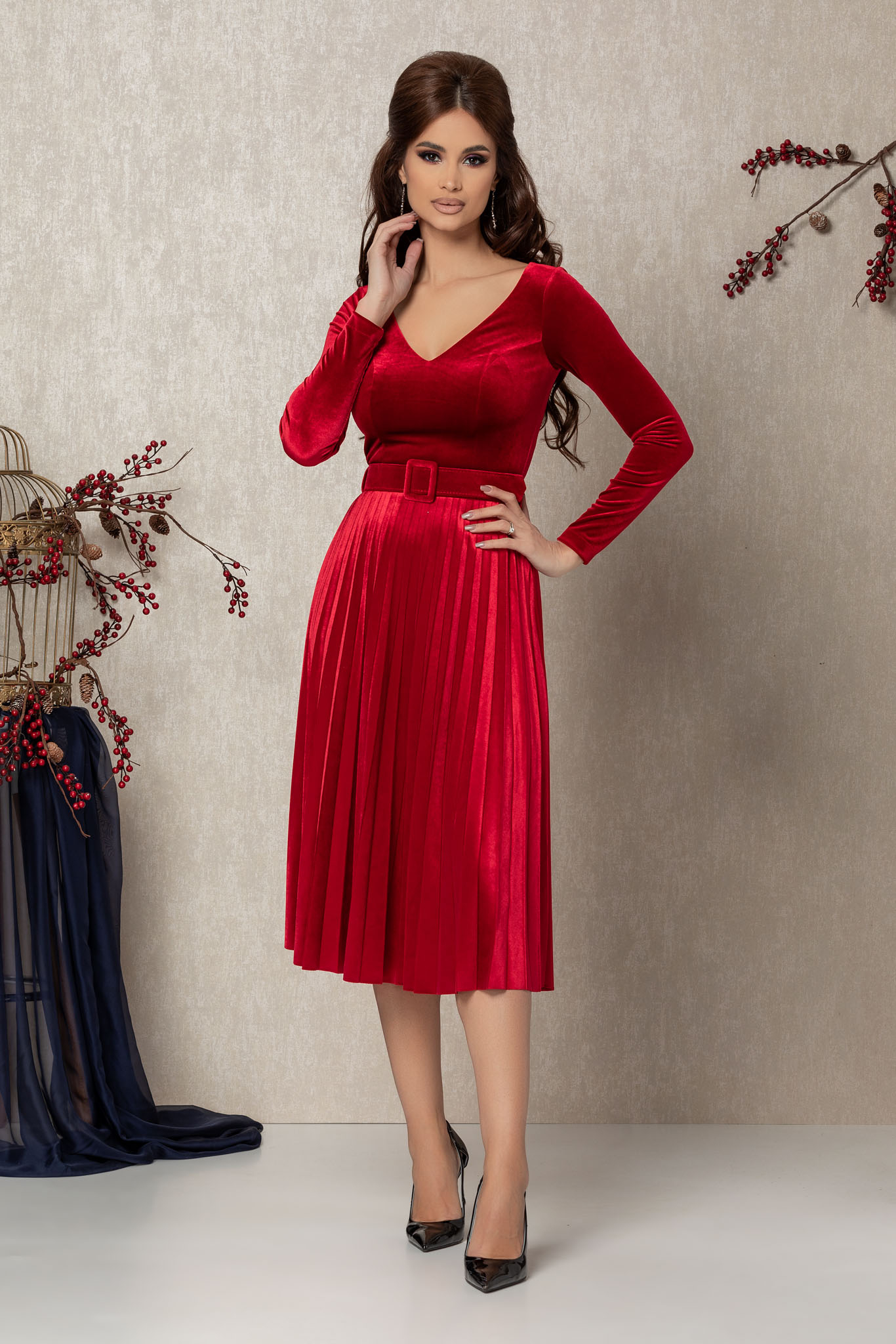Rochie evya rosie