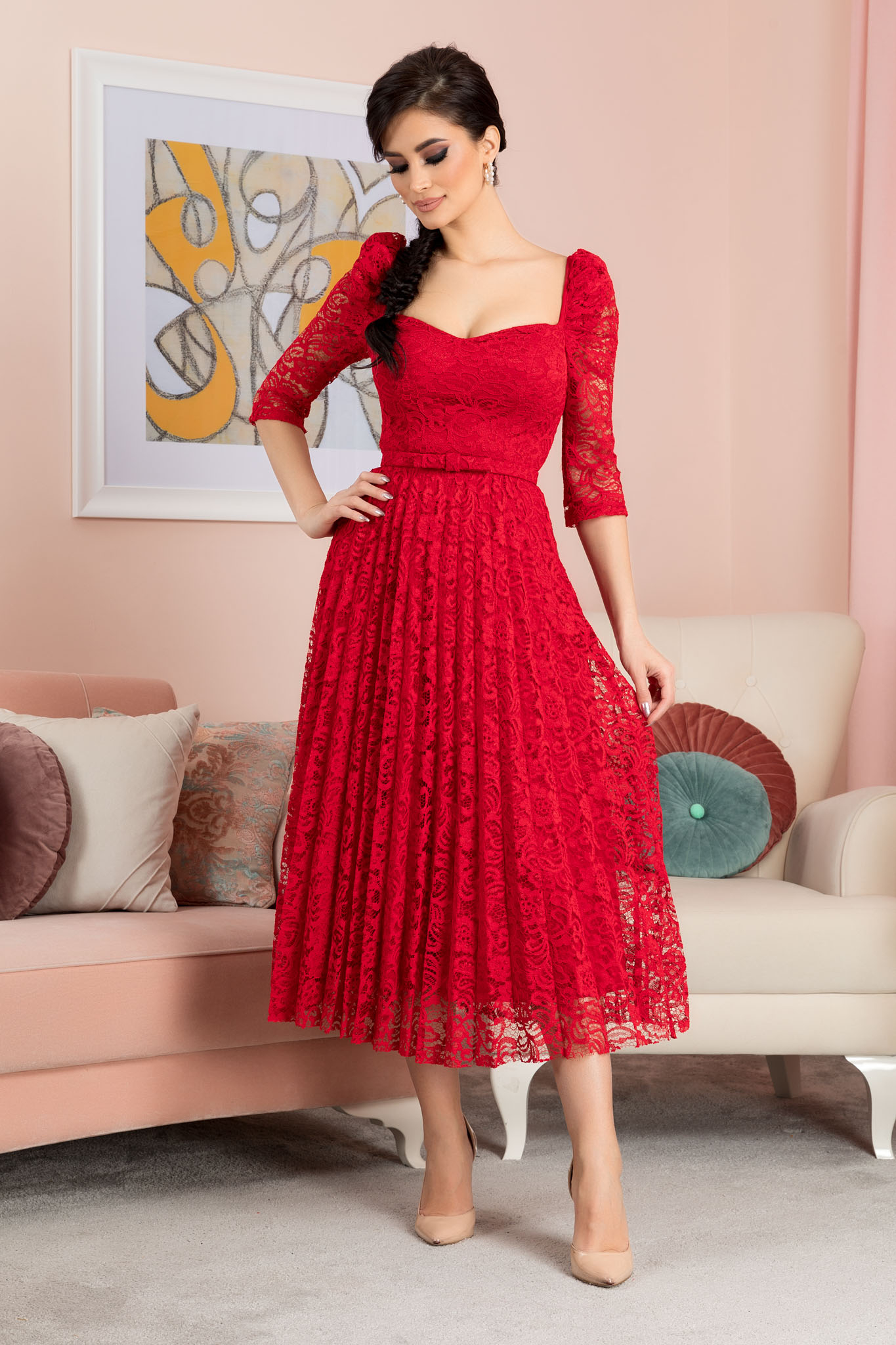 Rochie thara rosie