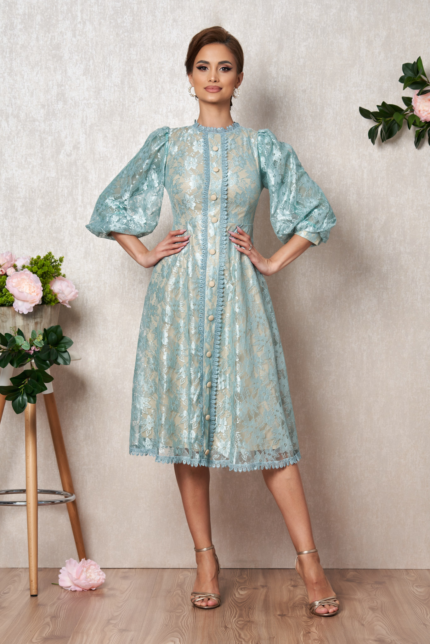 Rochie oliveira mint