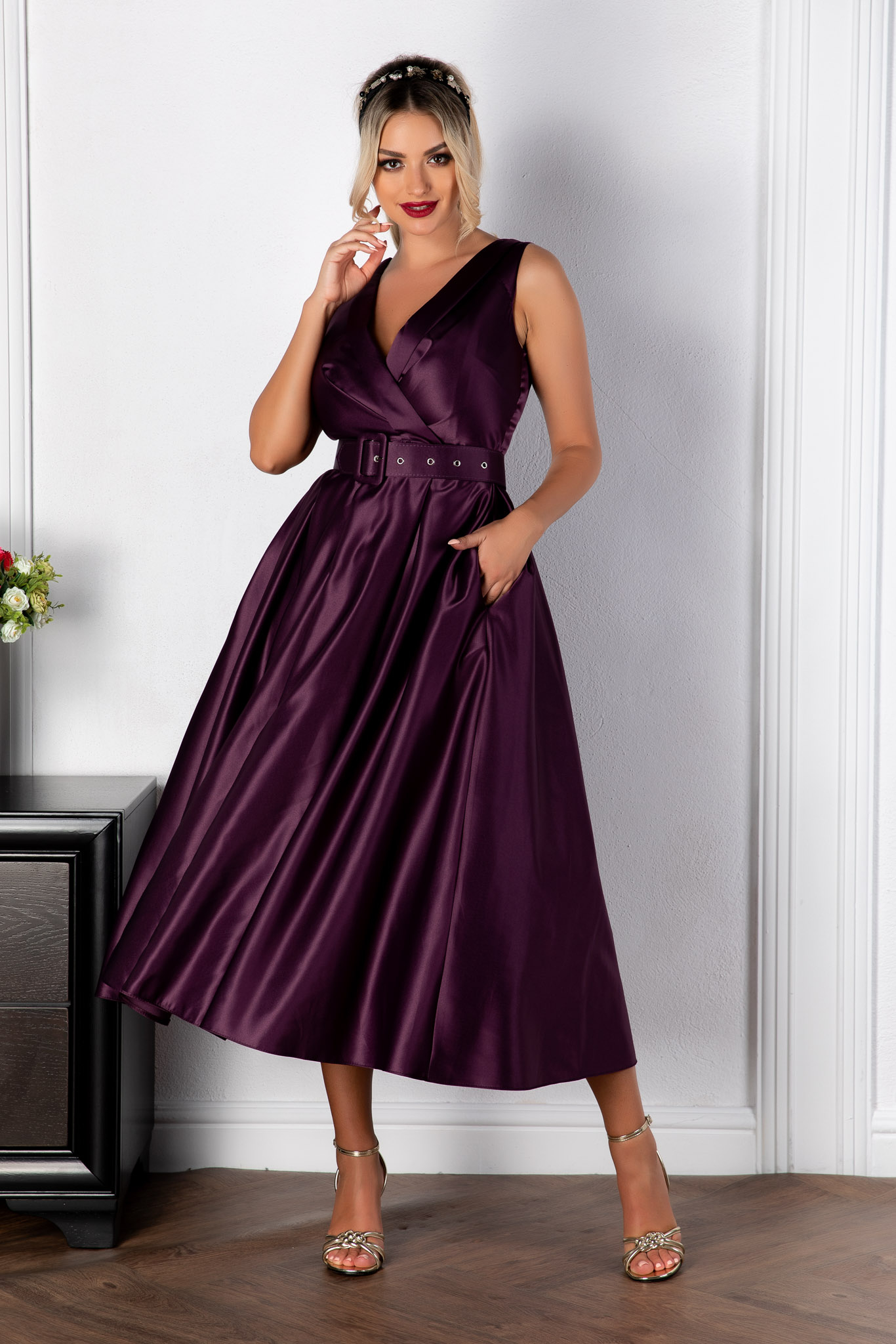 Rochie julia mov