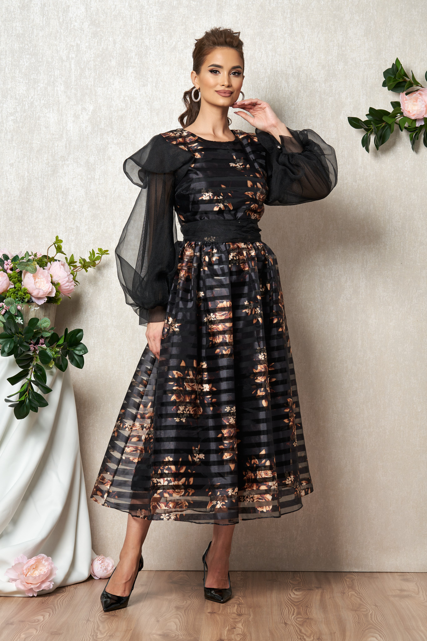 Rochie tiffany maro