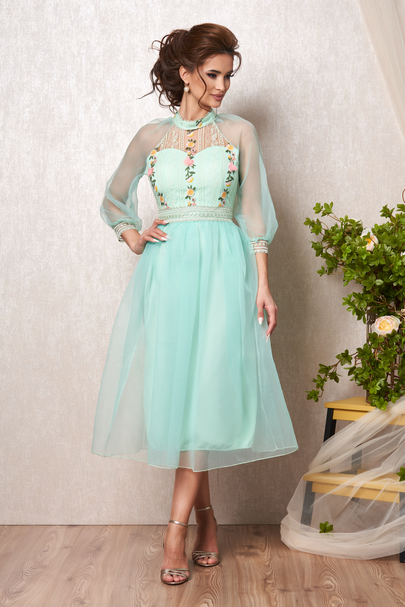 Rochie marsilia mint