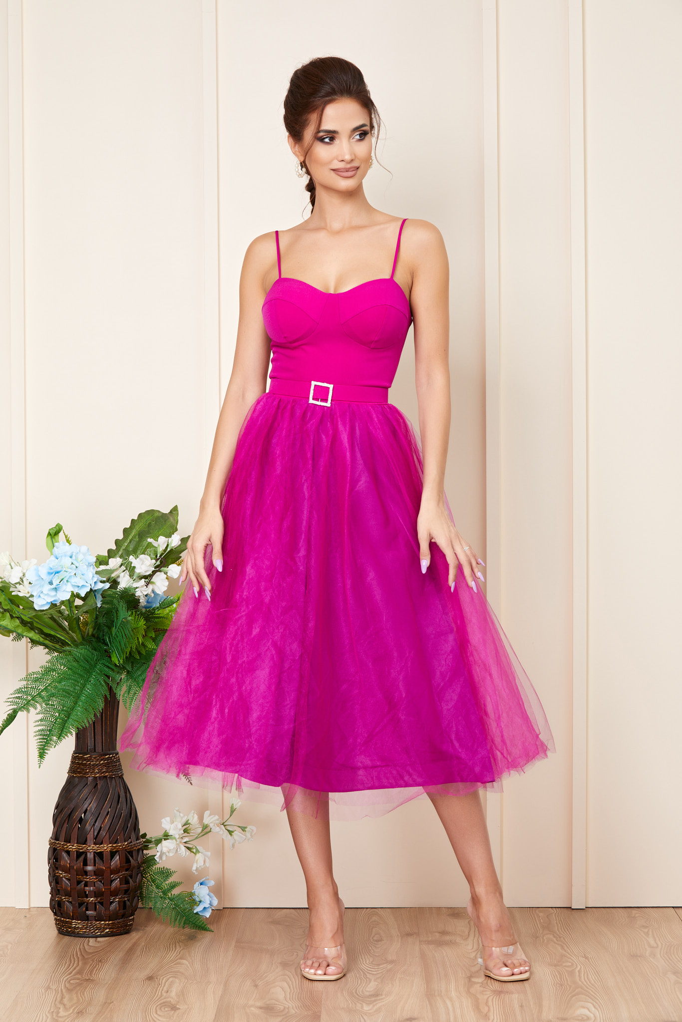 Rochie Sienna Fucsia