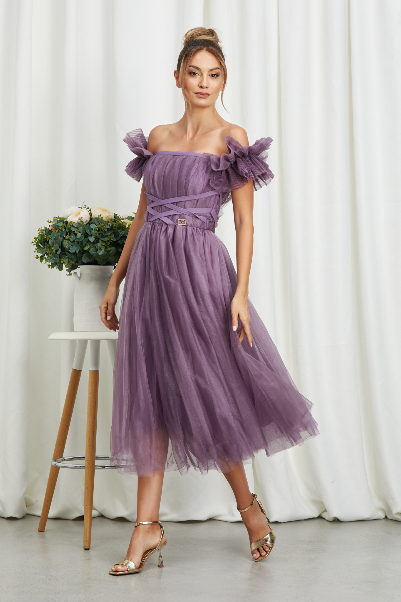Rochie asmina lila