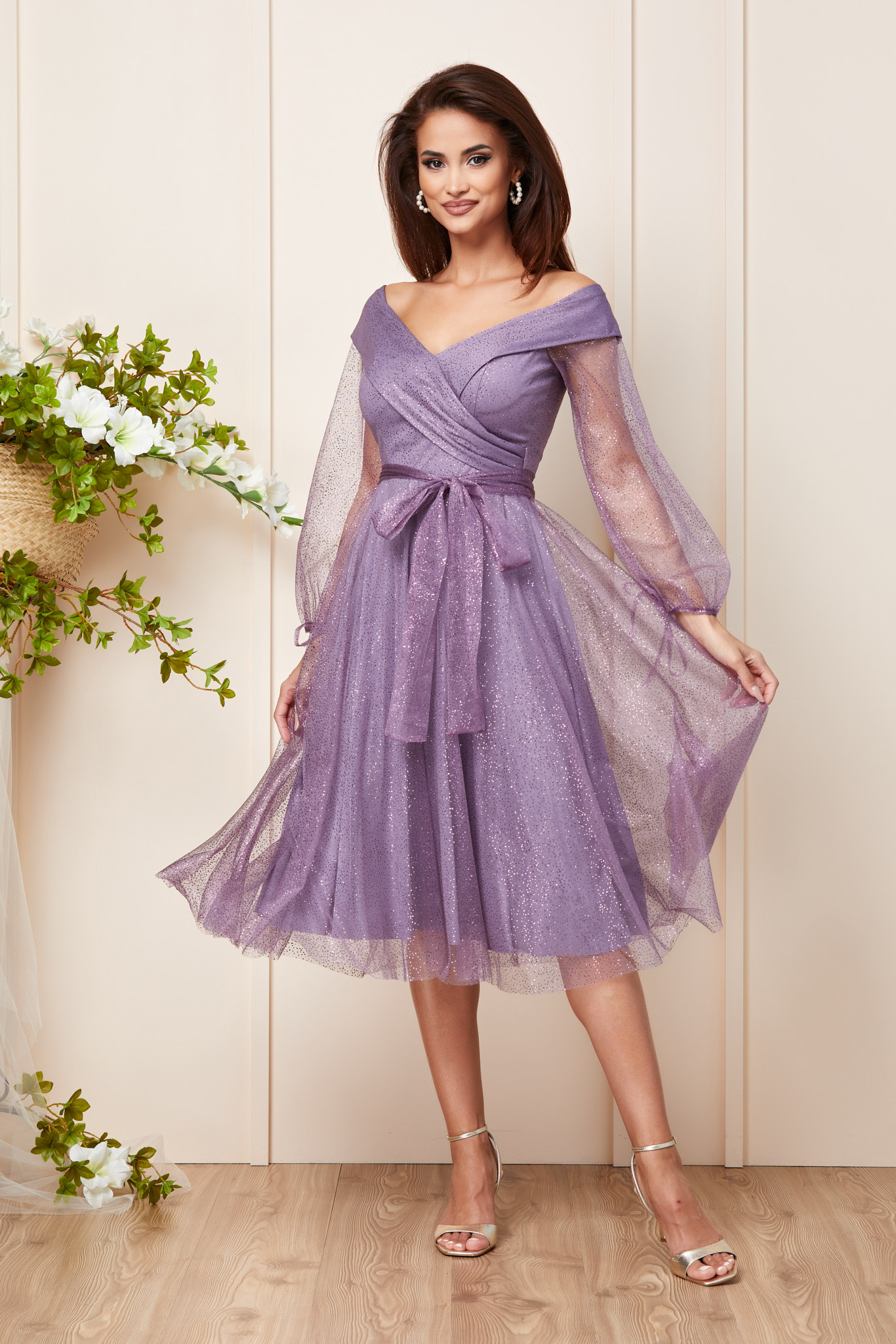 Rochie kathryn lila