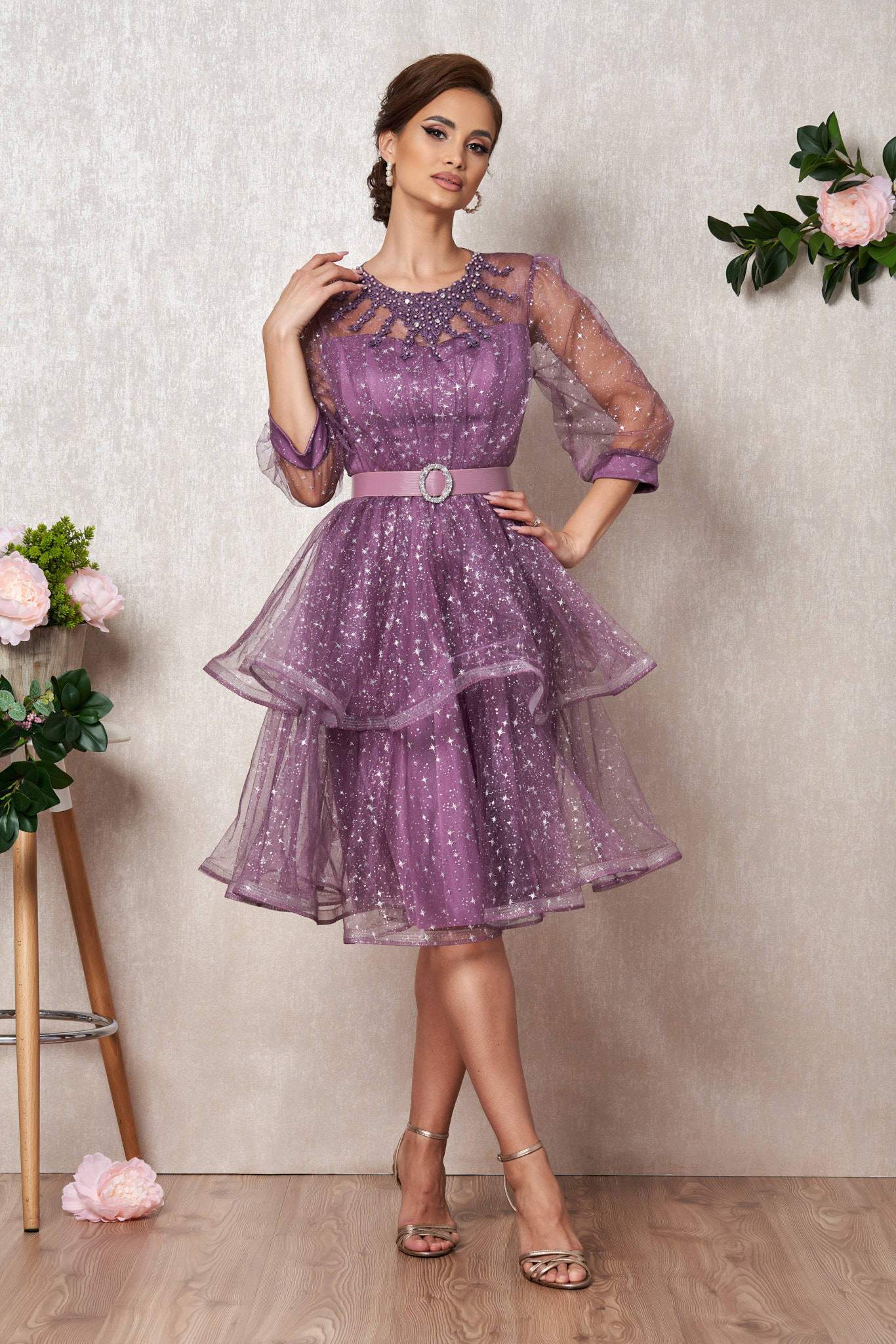 Rochie alessia mov