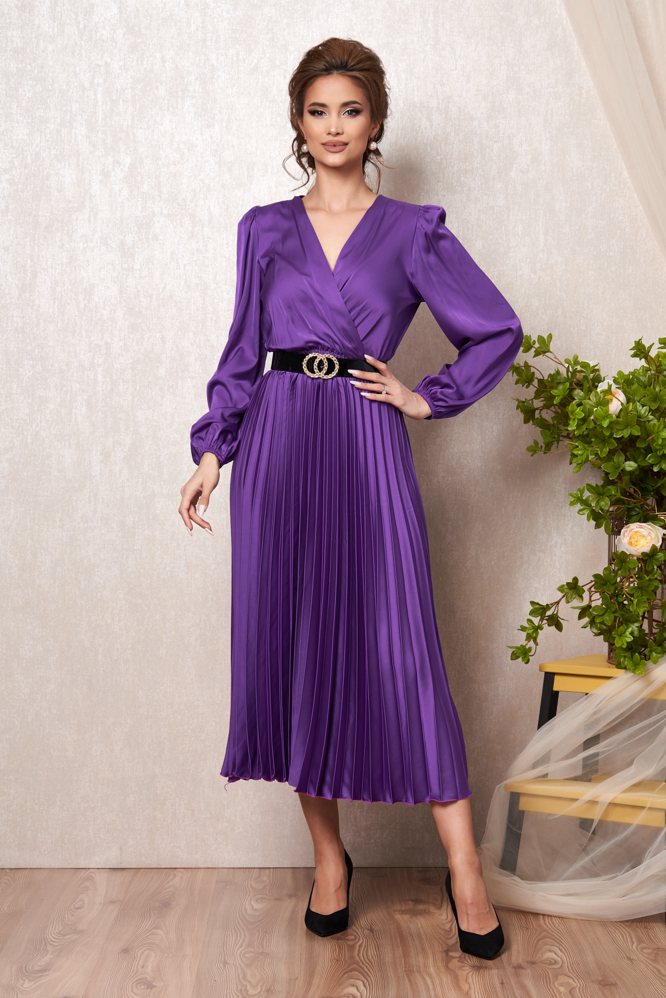 Rochie ylenia mov
