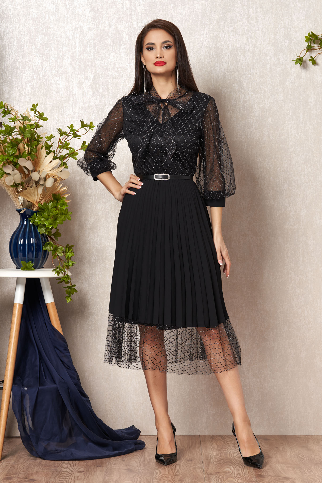 Rochie ondine neagra
