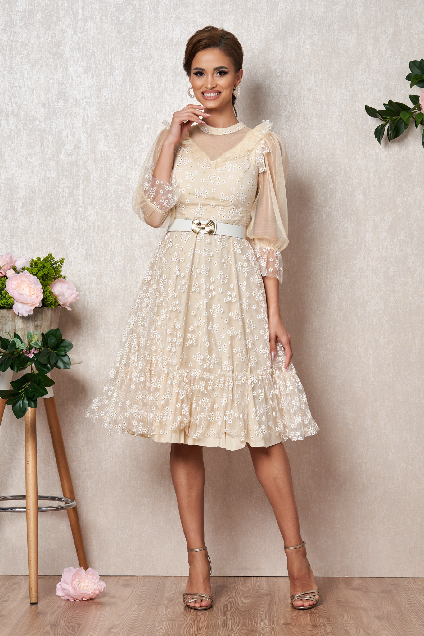 Rochie novarra ivory