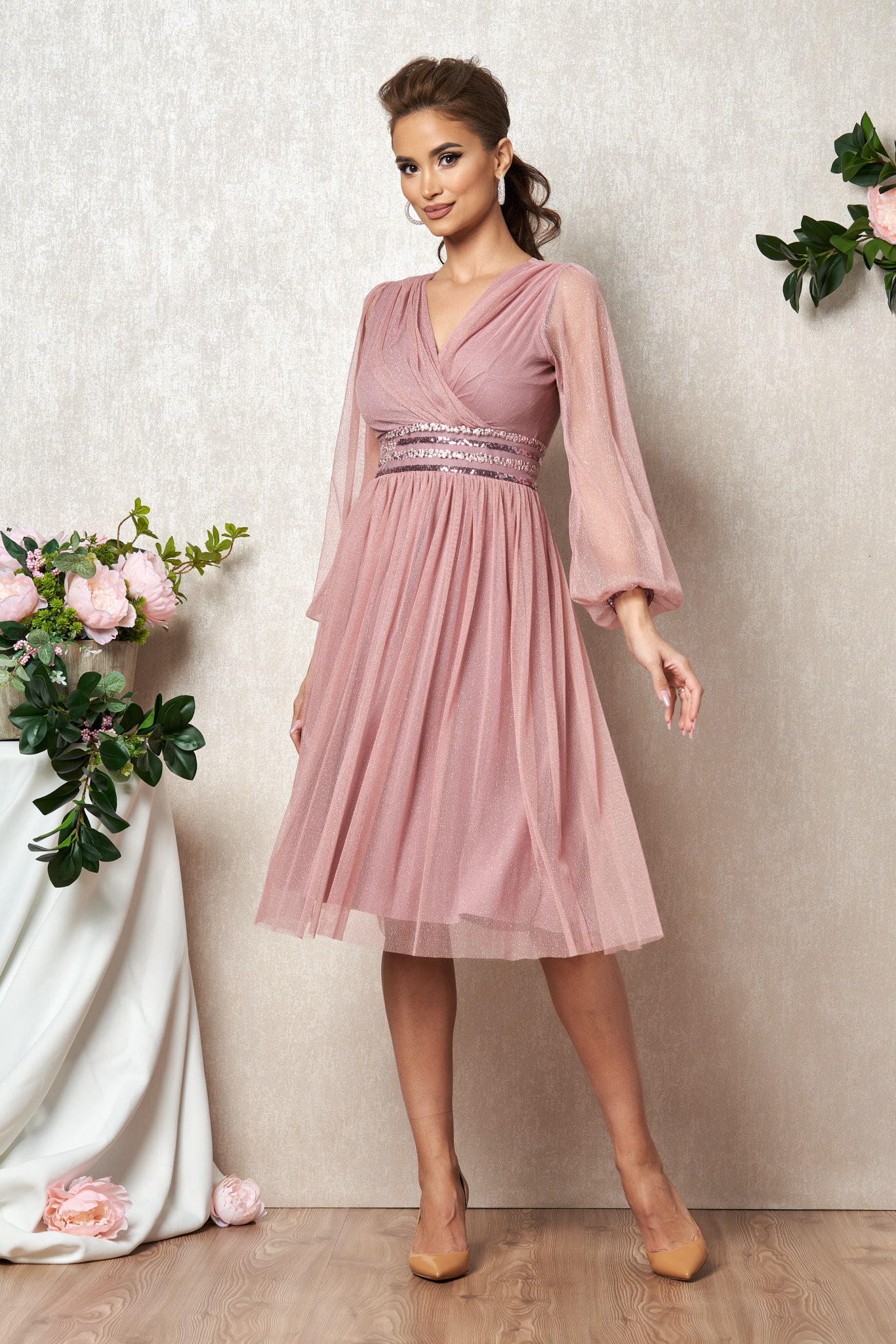 Rochie bella roz