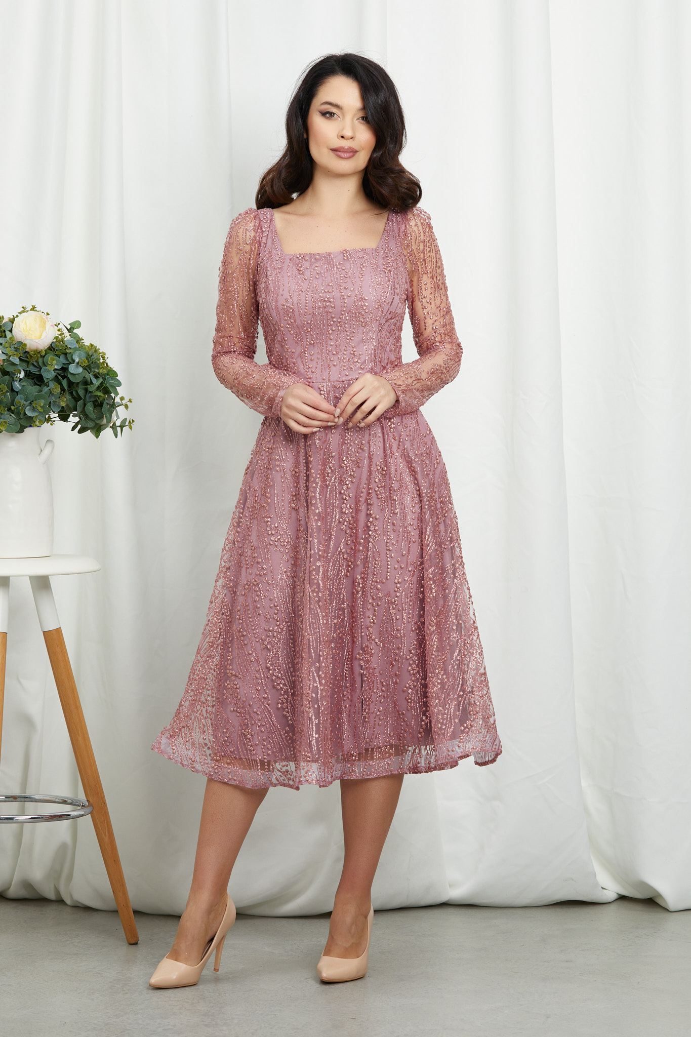 Rochie clara somon