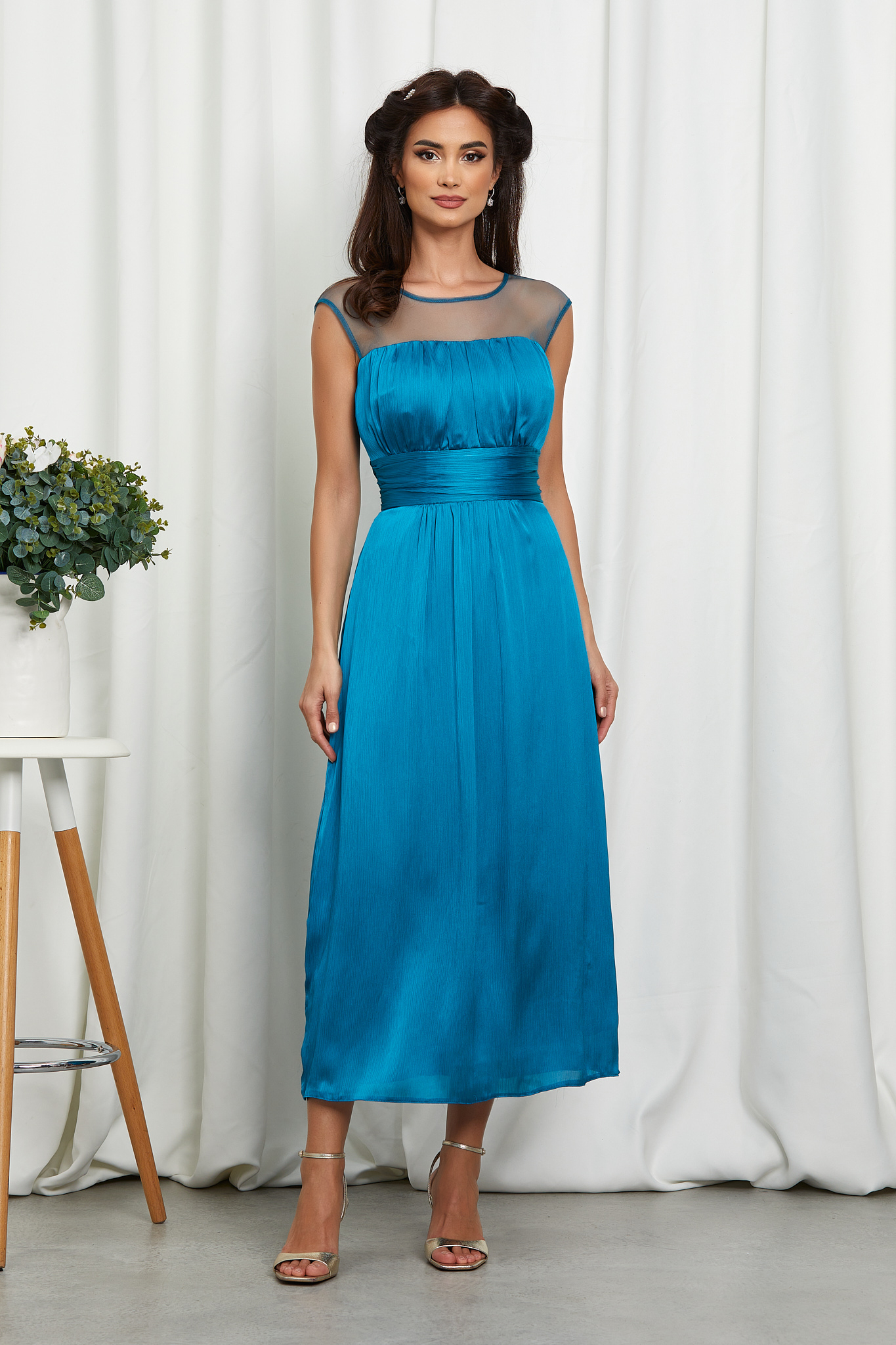 Rochie Moze Demetrya Turcoaz Rochii 2023-06-01