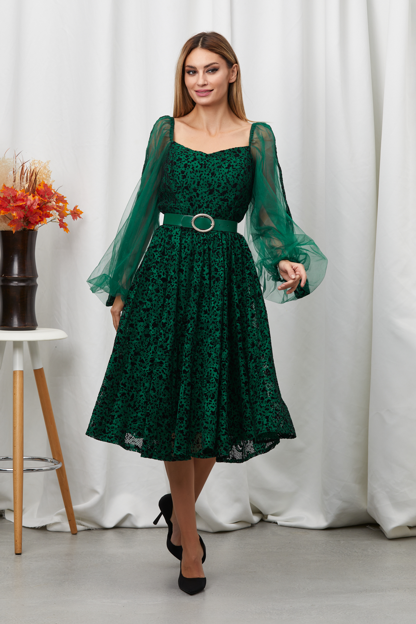 Rochie gwendoline verde