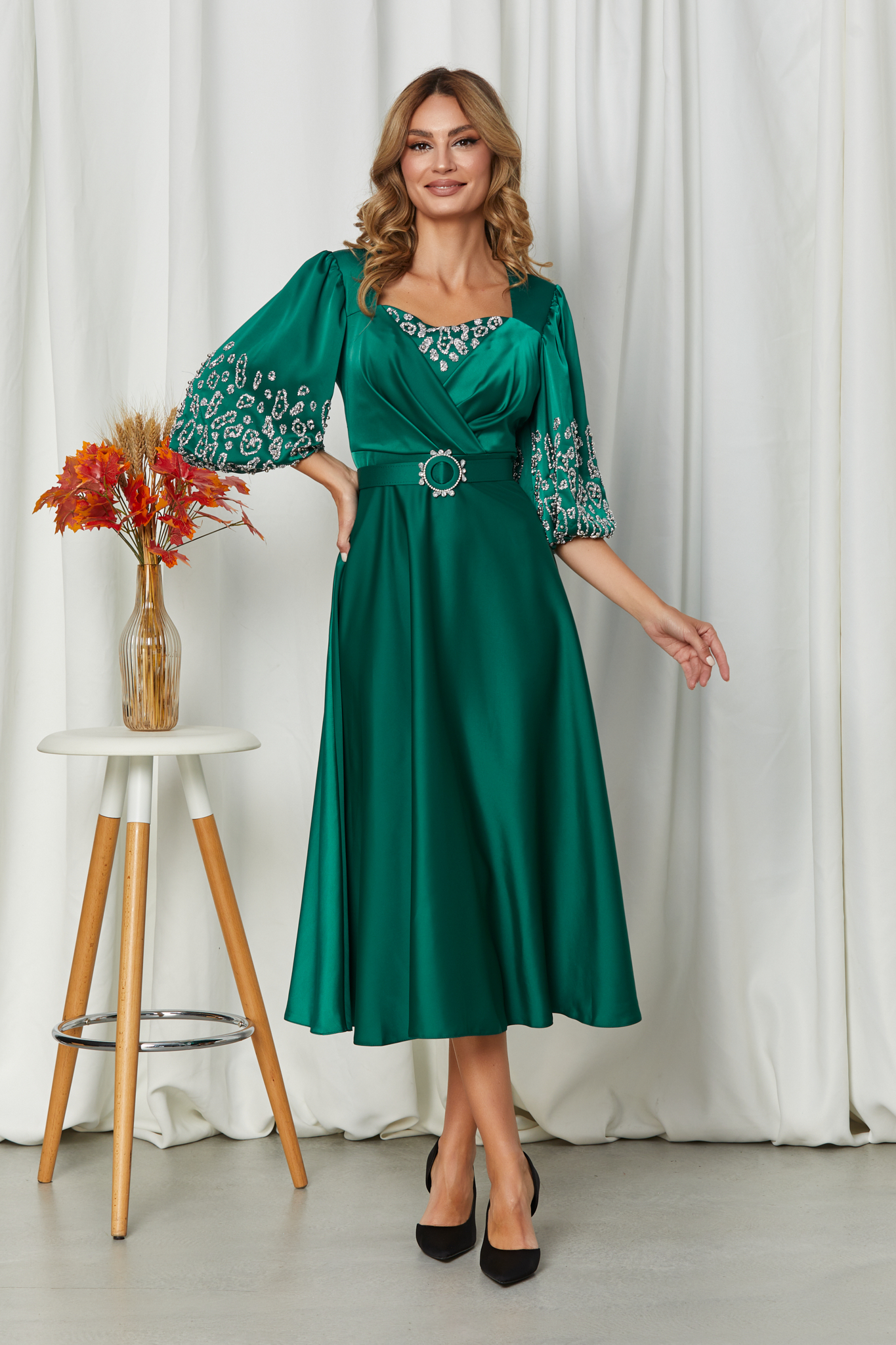 Rochie Samantha Verde