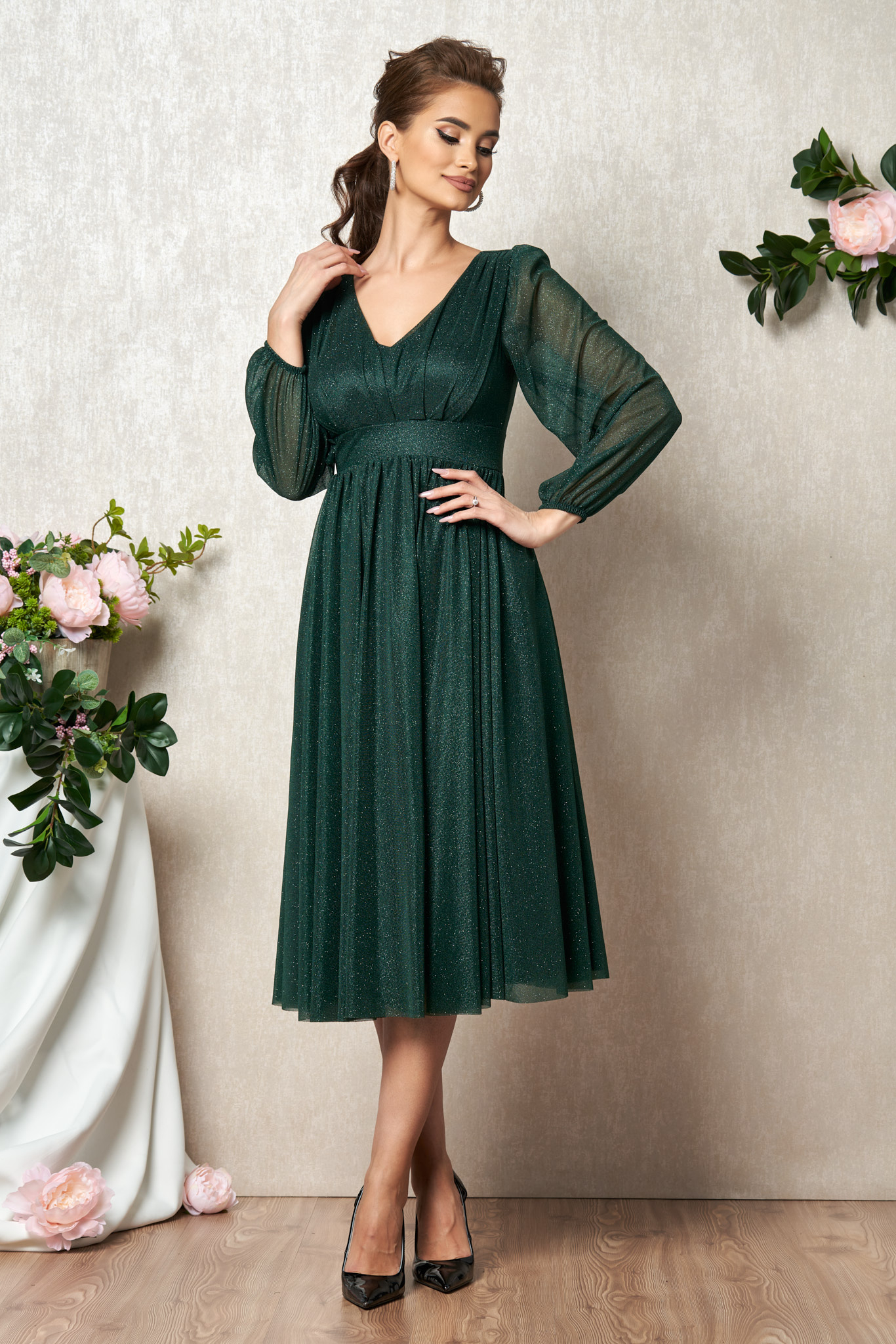 Rochie wilma verde