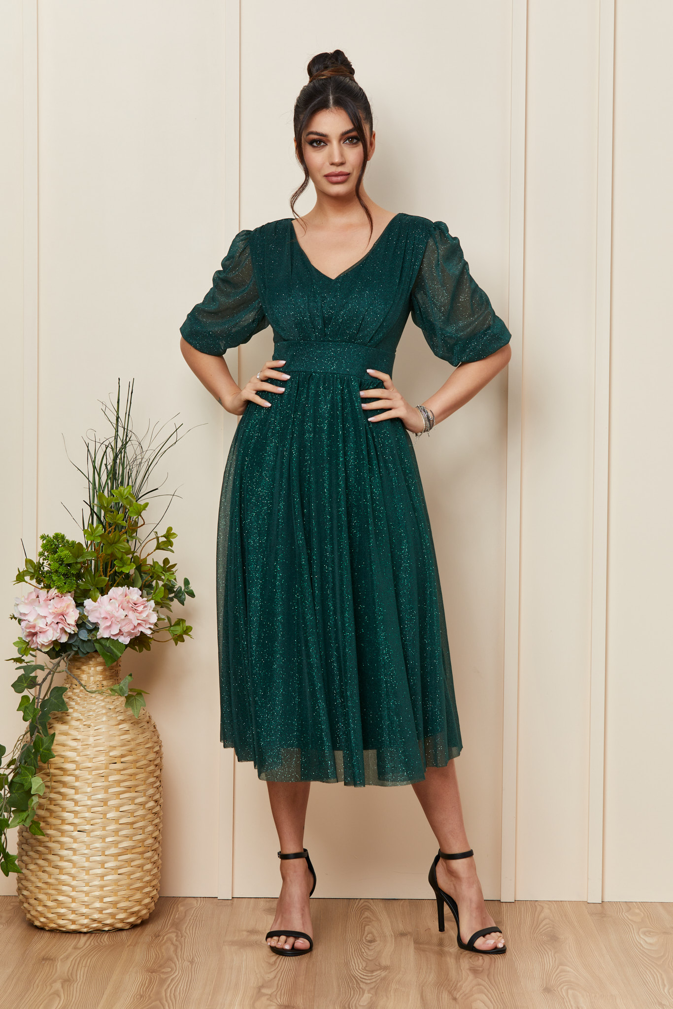 Rochie Nicolette Verde