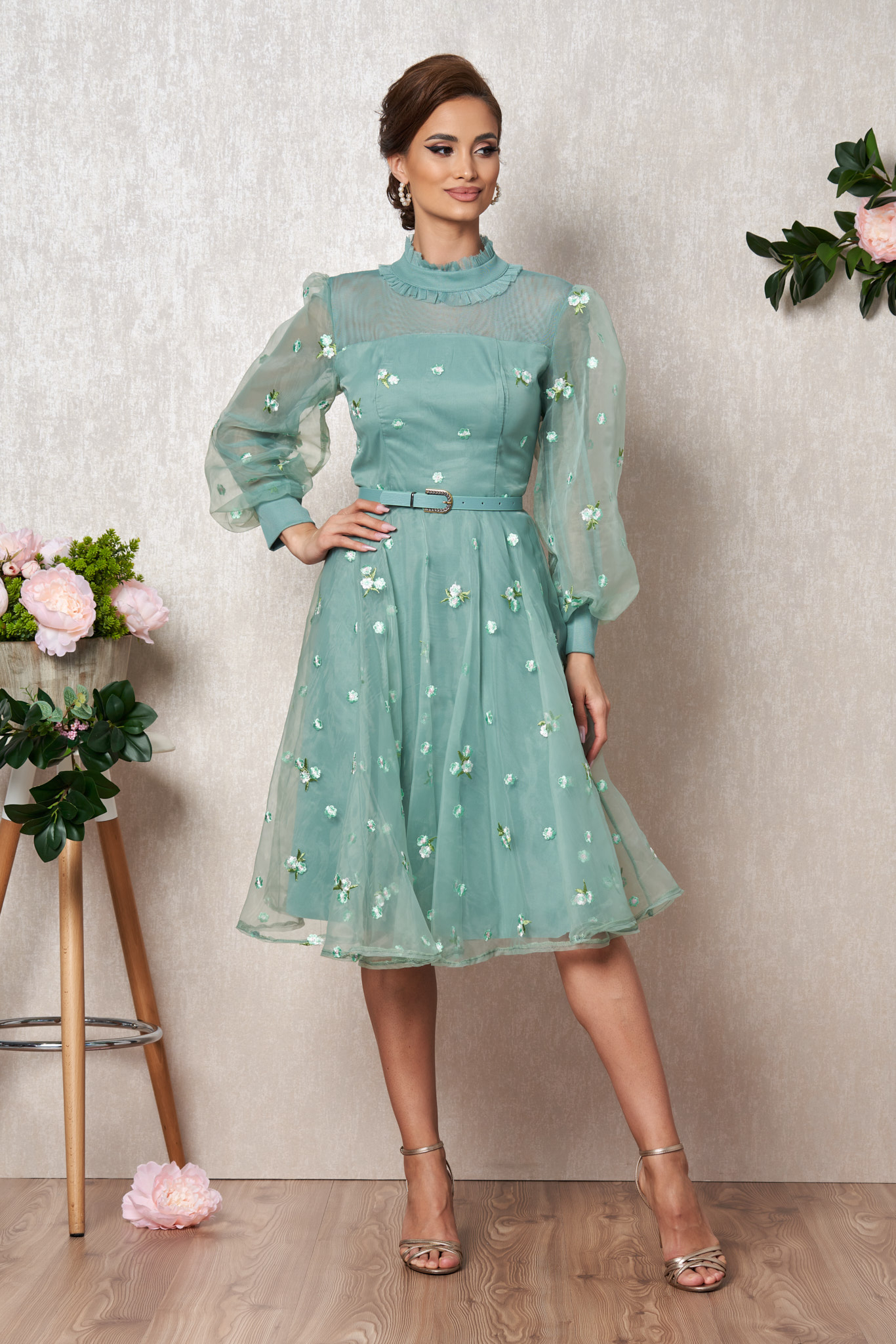 Rochie valencia mint