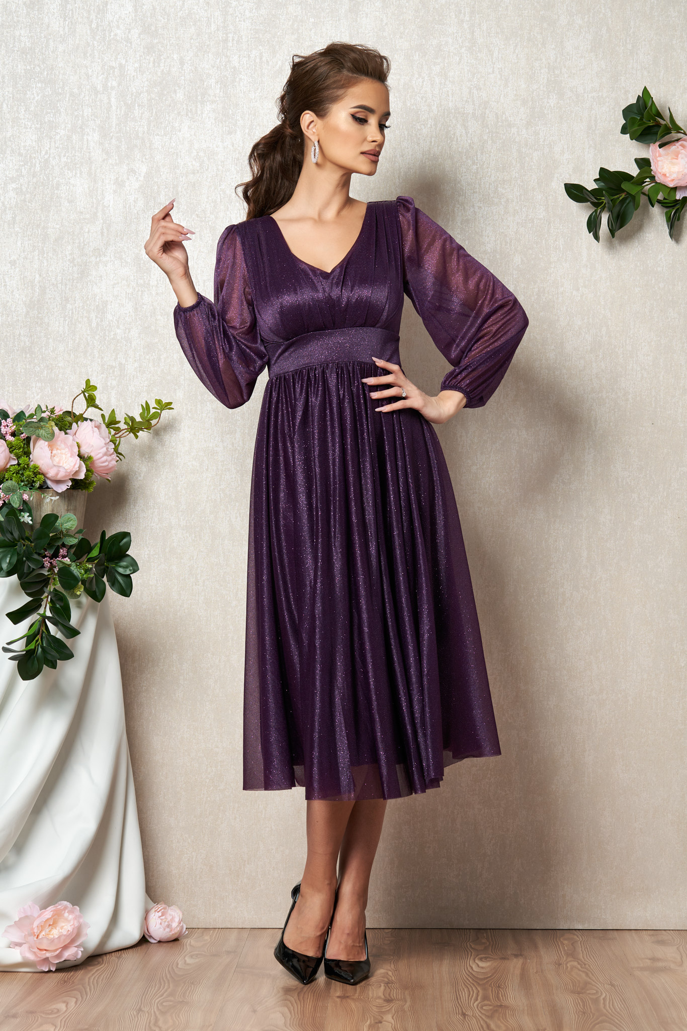 Rochie wilma violet