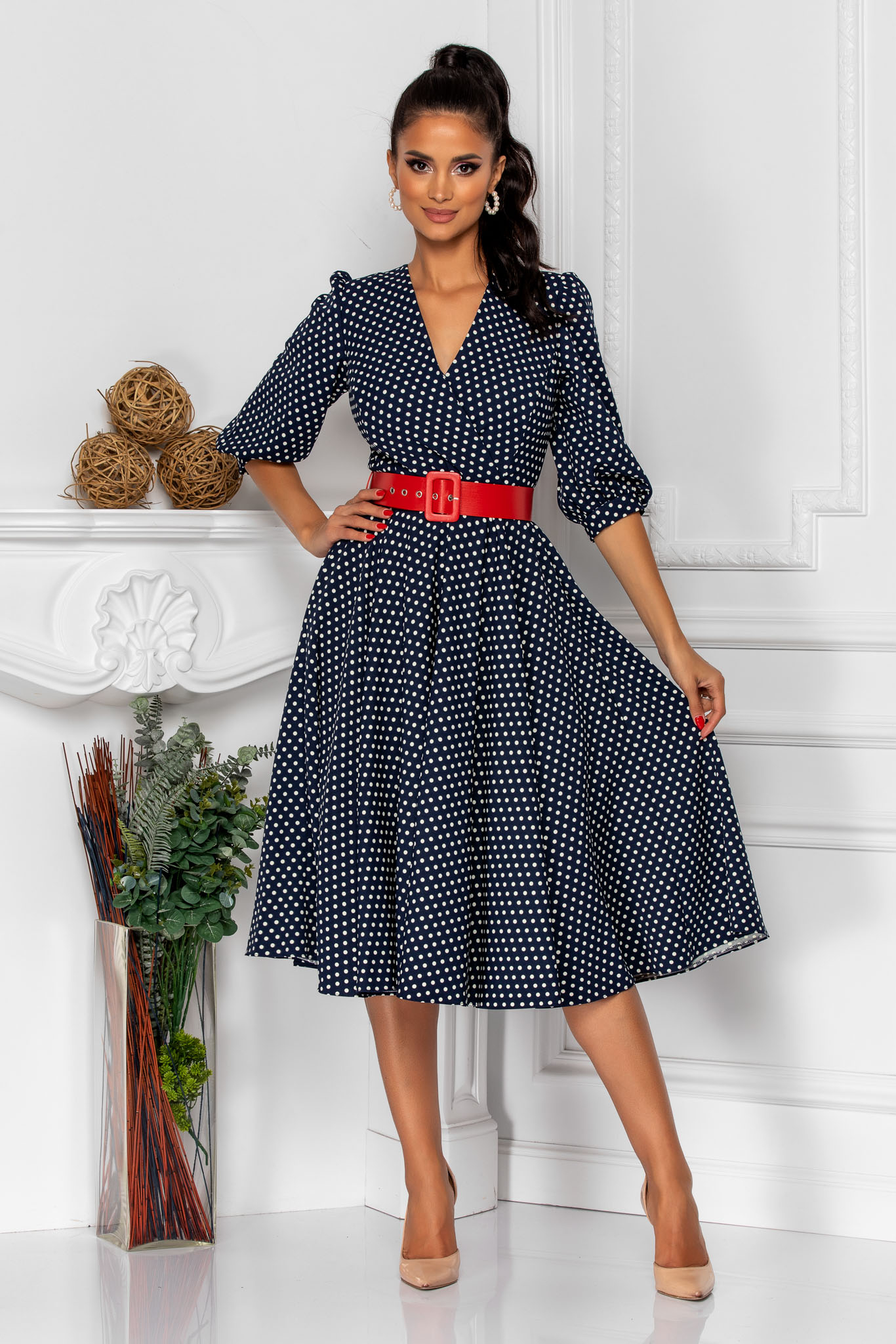 Rochie sally bleumarin