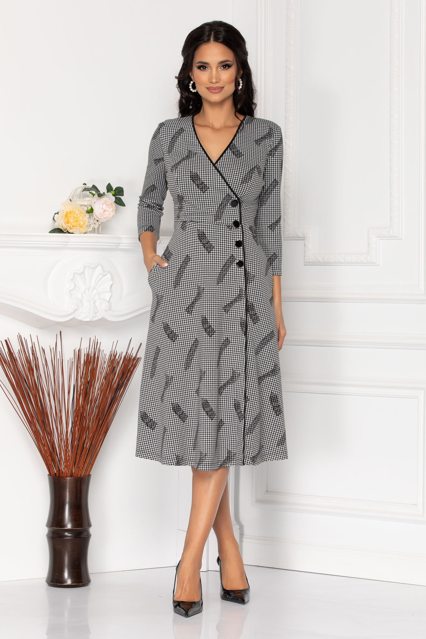 Rochie Mary Bicolora