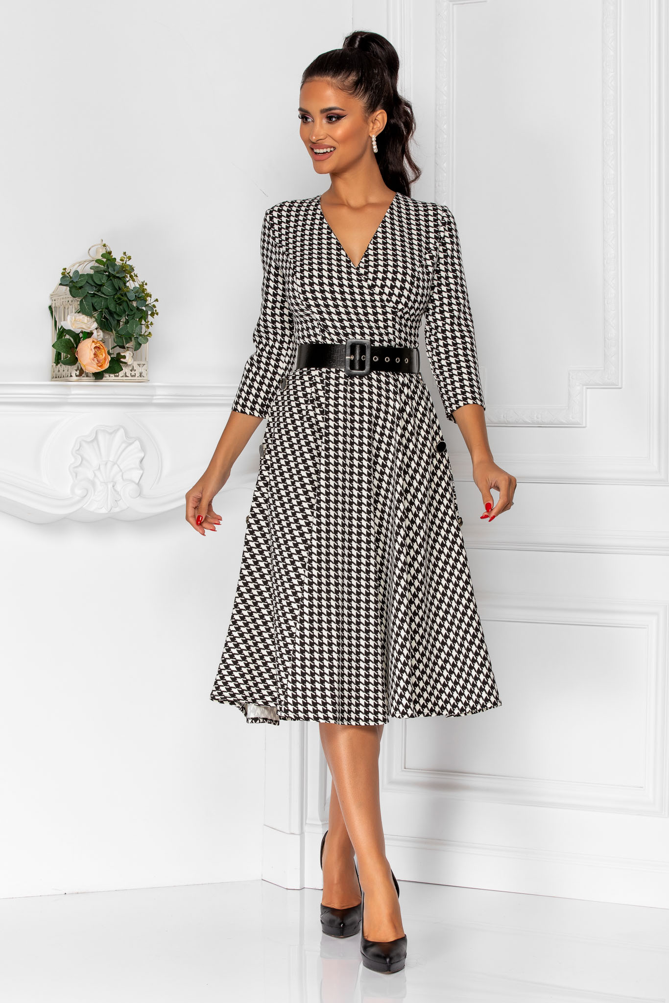 Rochie taylor bicolora