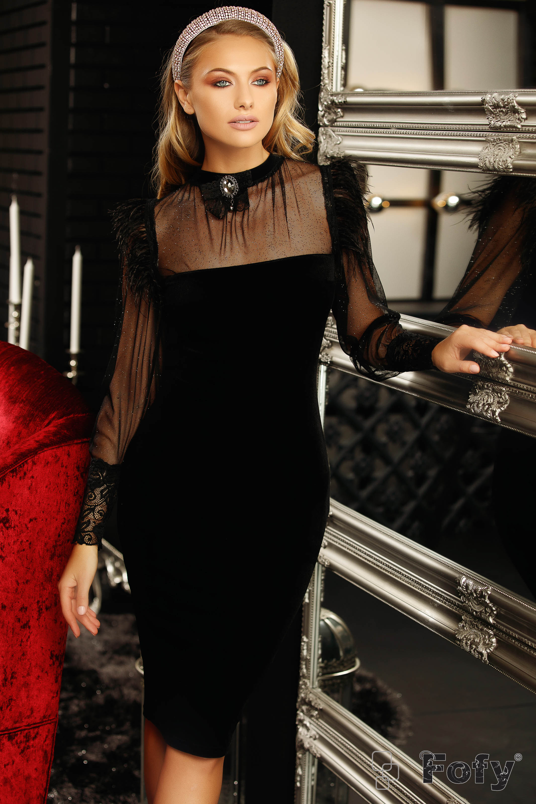 Rochie cosette neagra