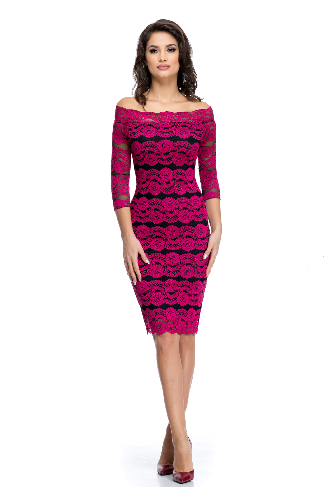 rochie sheila ciclam