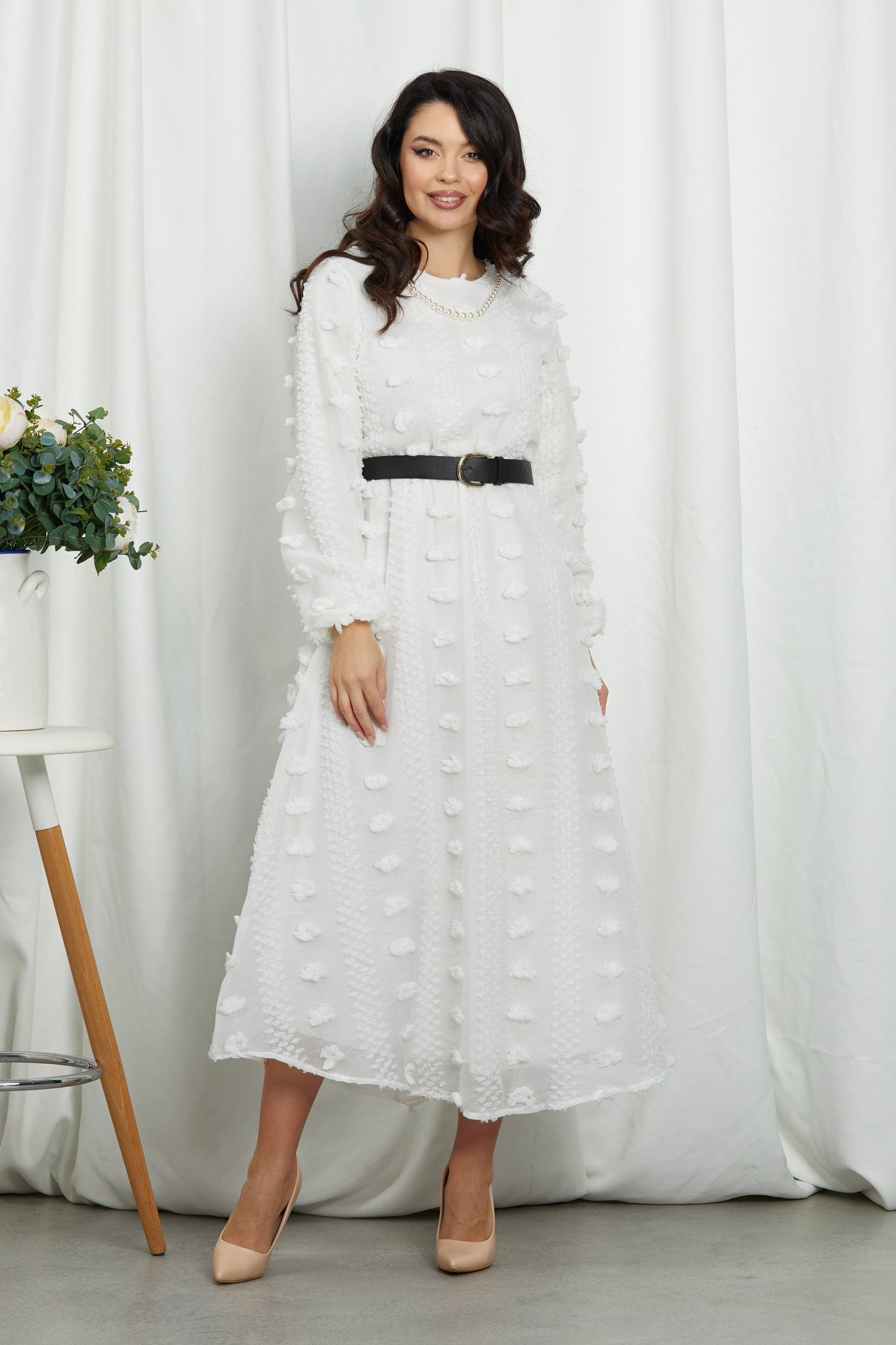 Rochie Paris Alba