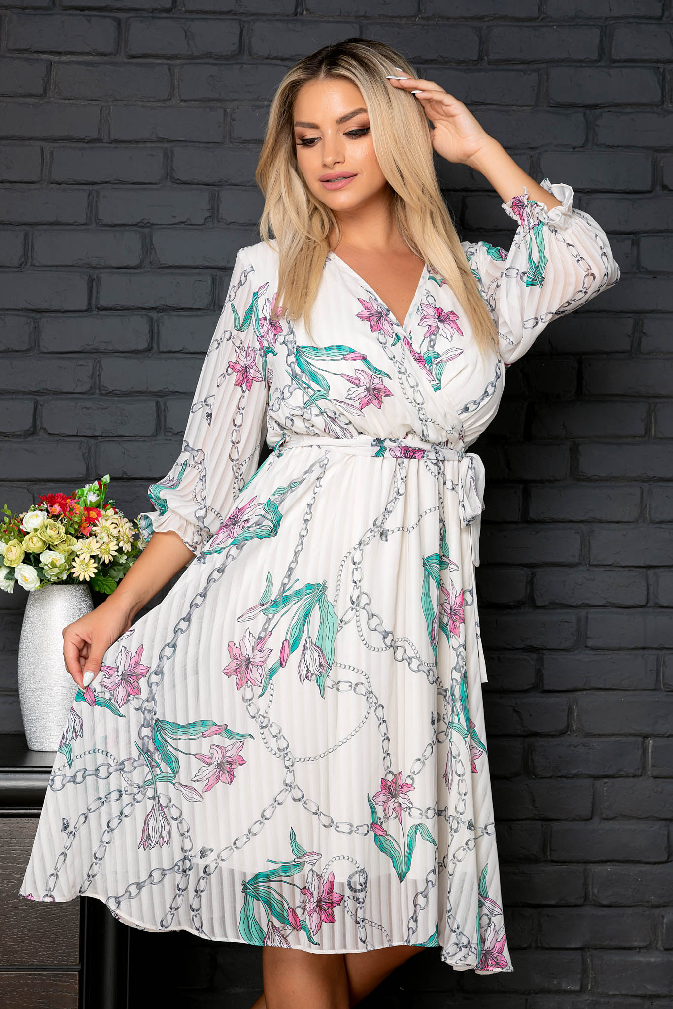 Rochie giully ivory